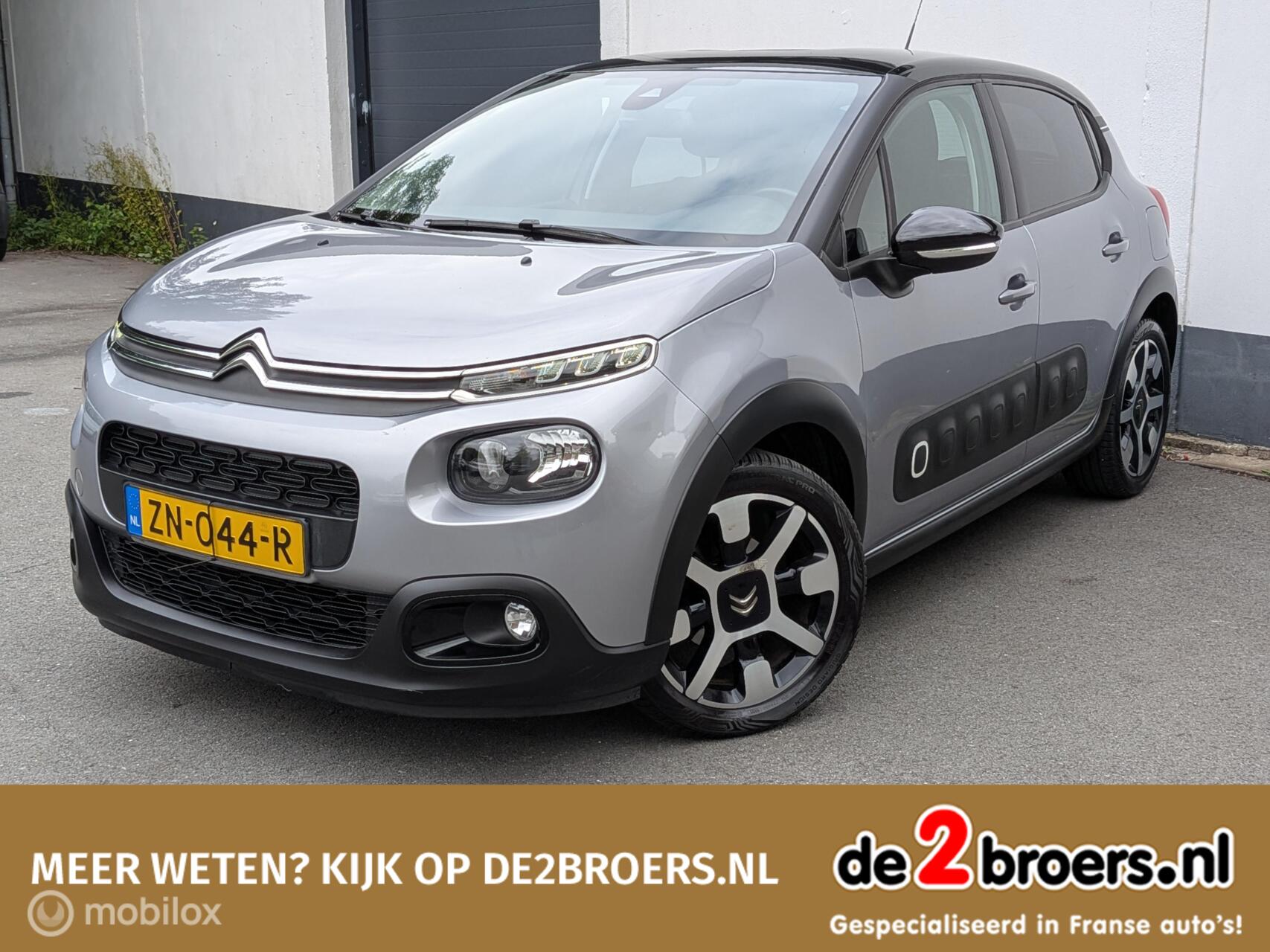 Citroen C3 1.2 PureTech Shine 110PK Aopple Carpay Android 2019 - voorkant