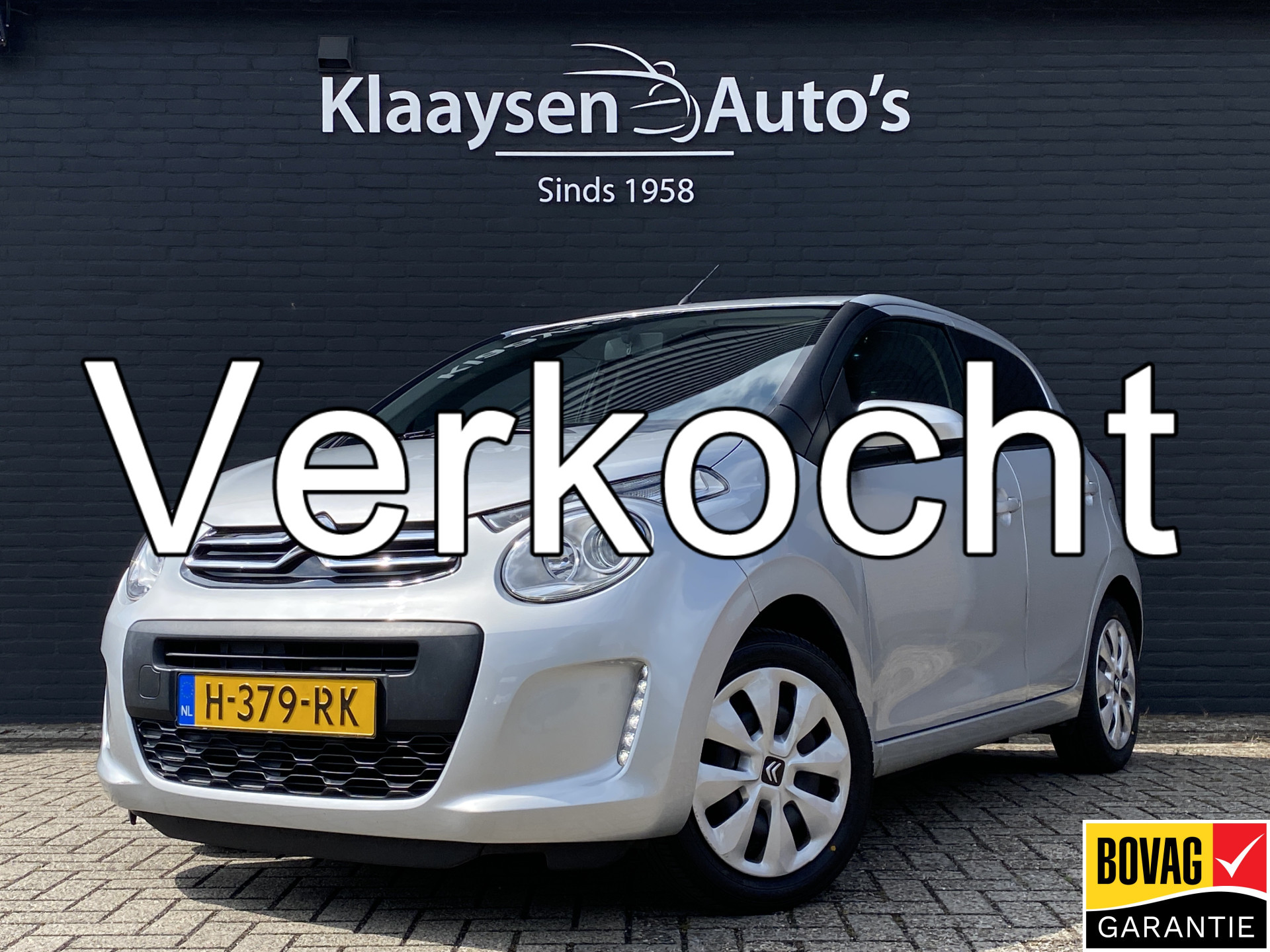 Citroen C1 1.0 VTi Feel | 1e eigenaar | dealer onderhouden | airco | 5 deurs | bluetooth | privacy glas | BTW auto 2020 - voorkant