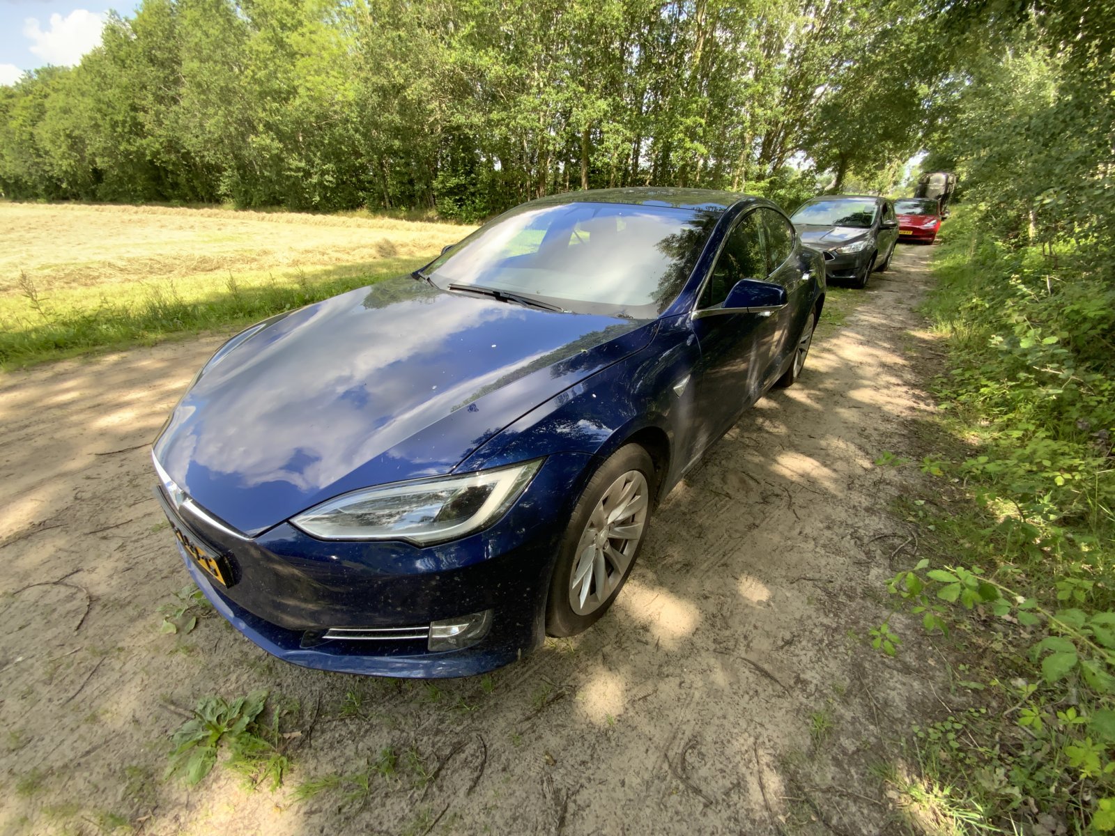 Tesla Model S 75D Base 2018 - voorkant