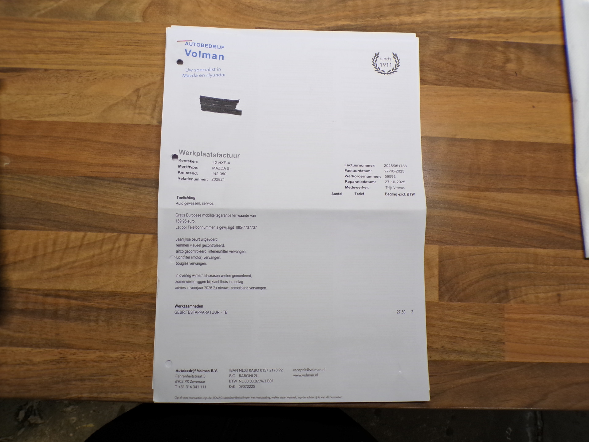 Foto van Mazda Mazda 5