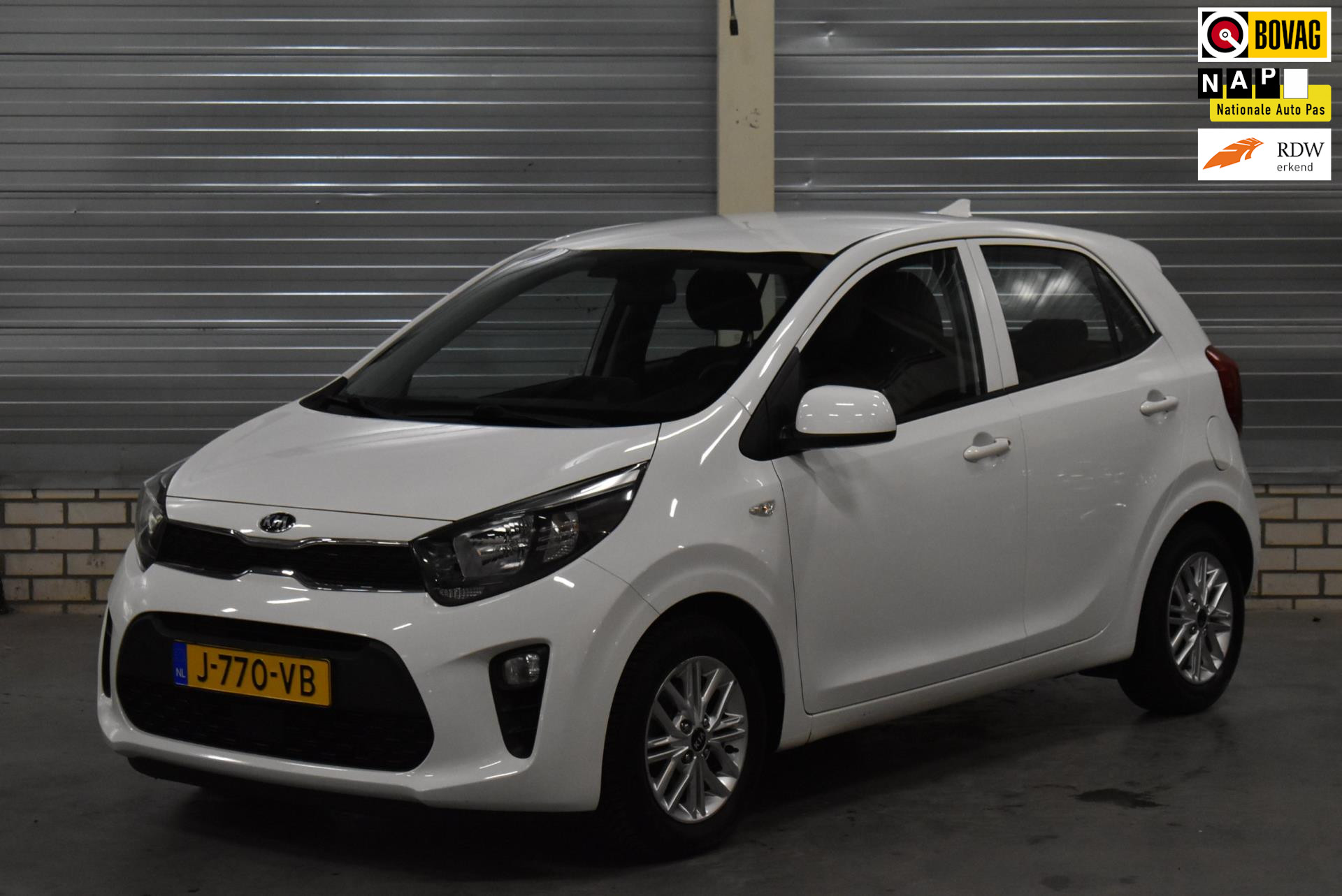Kia Picanto 1.0 DPi DynamicLine + Android Auto/Carplay|Achteruitrijcamera|Airco|LM Velgen|Cruise Control| 2020 - voorkant