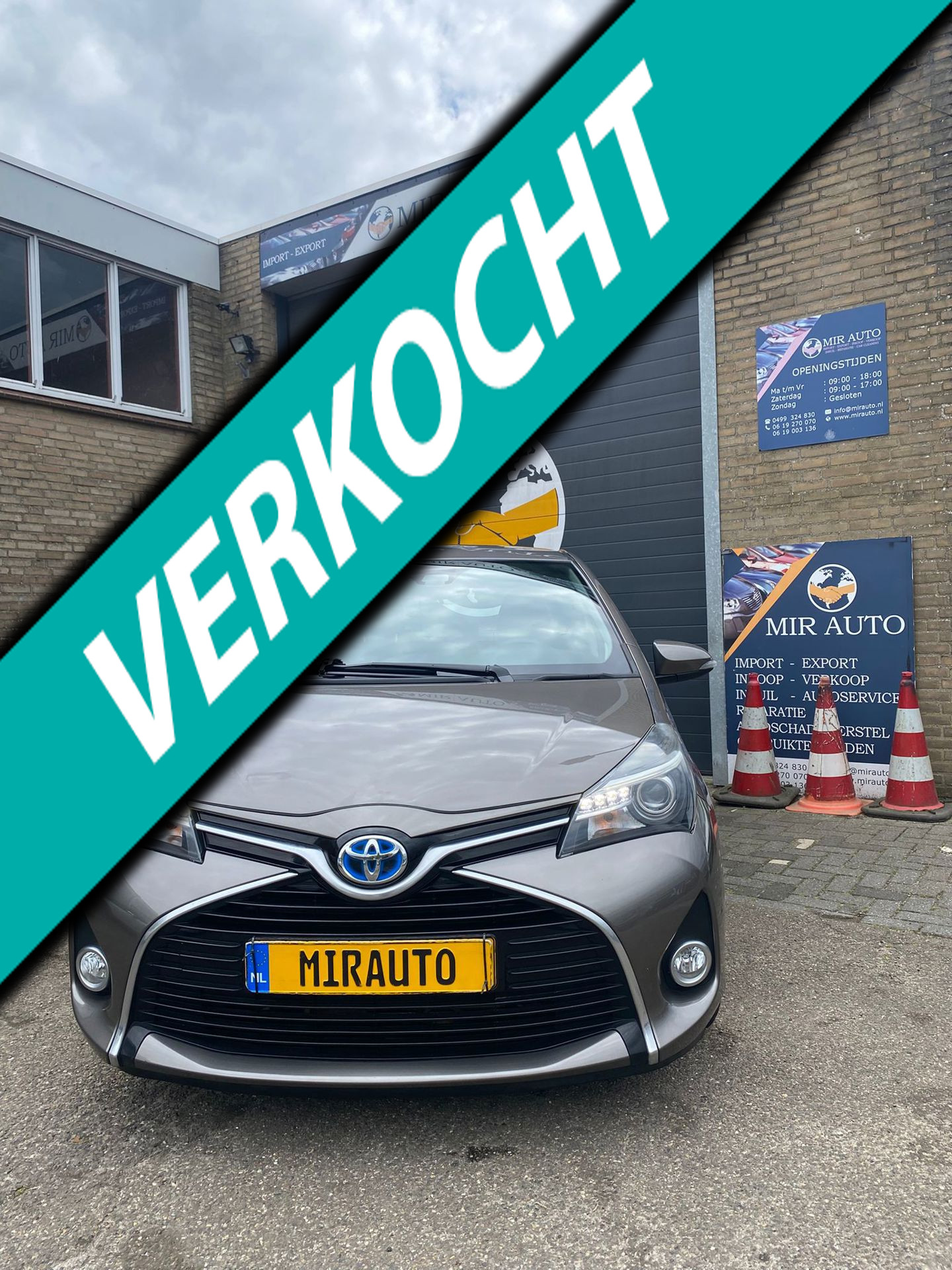Toyota Toyota Yaris Hybrid 1.5 Hybrid Trend 2016 - voorkant