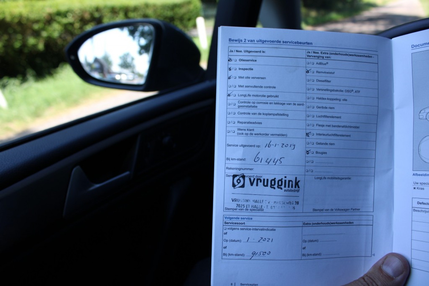 Foto van Volkswagen Golf Sportsvan