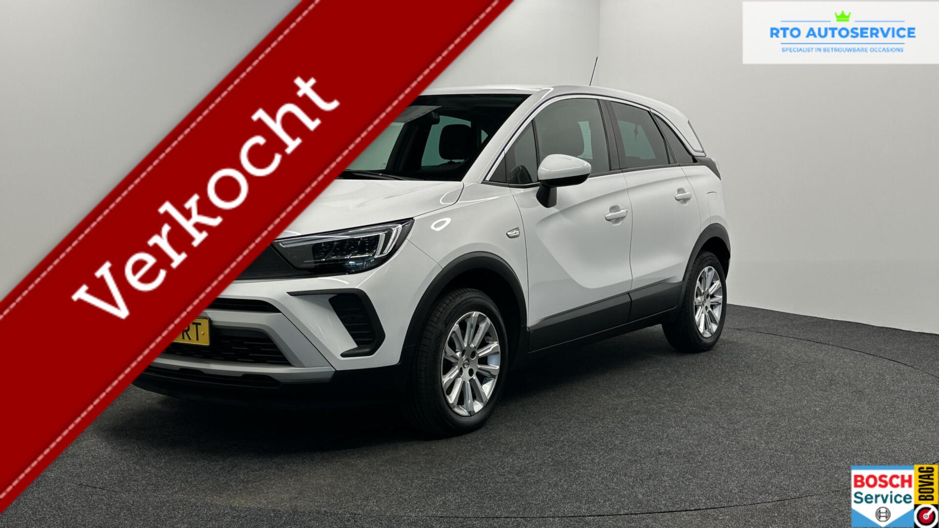 Opel Crossland 1.2 Turbo Elegance CAMERA NAVI ECC CARPLAY CRUISE LM. 2021 - voorkant