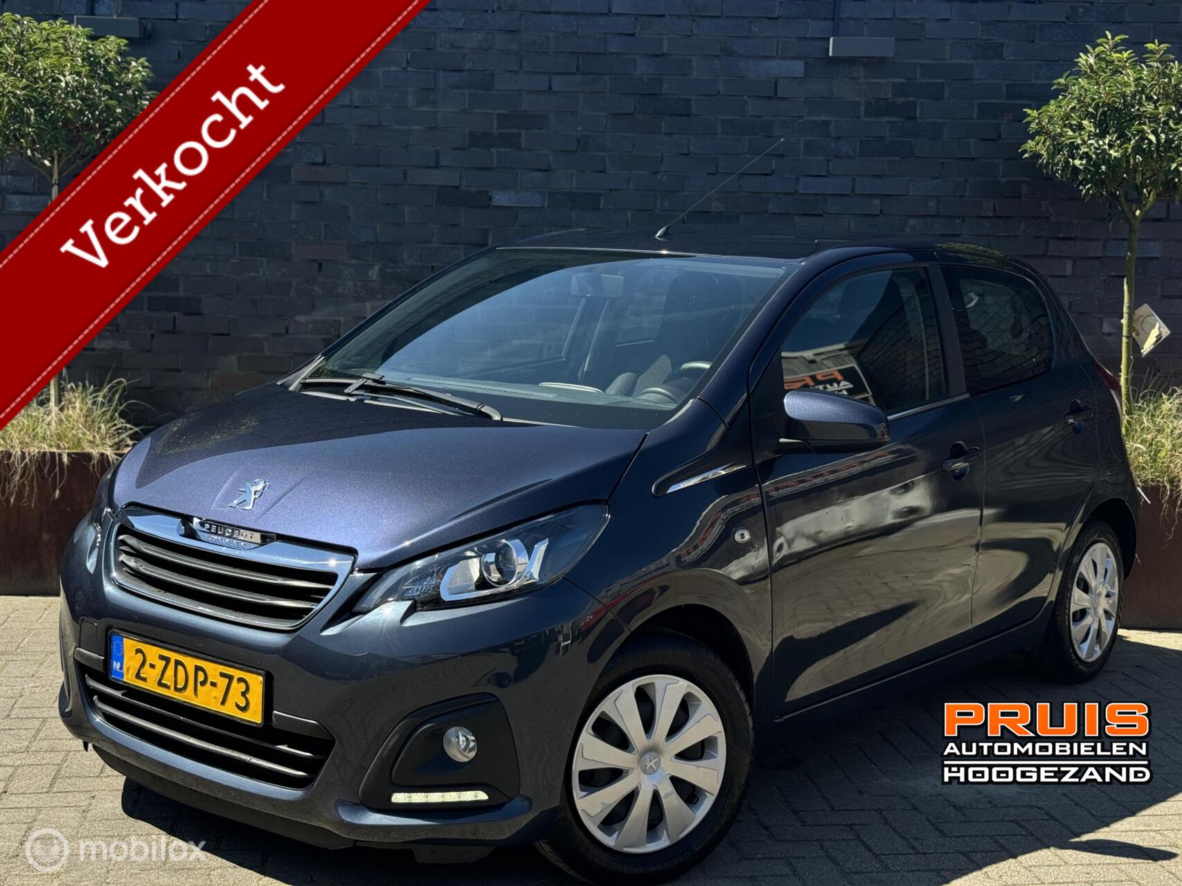 Peugeot 108 1.0 e-VTi Active 5D -AIRCO- Apk (24-07-2025) *INRUIL MOGELIJK* 2014 - voorkant
