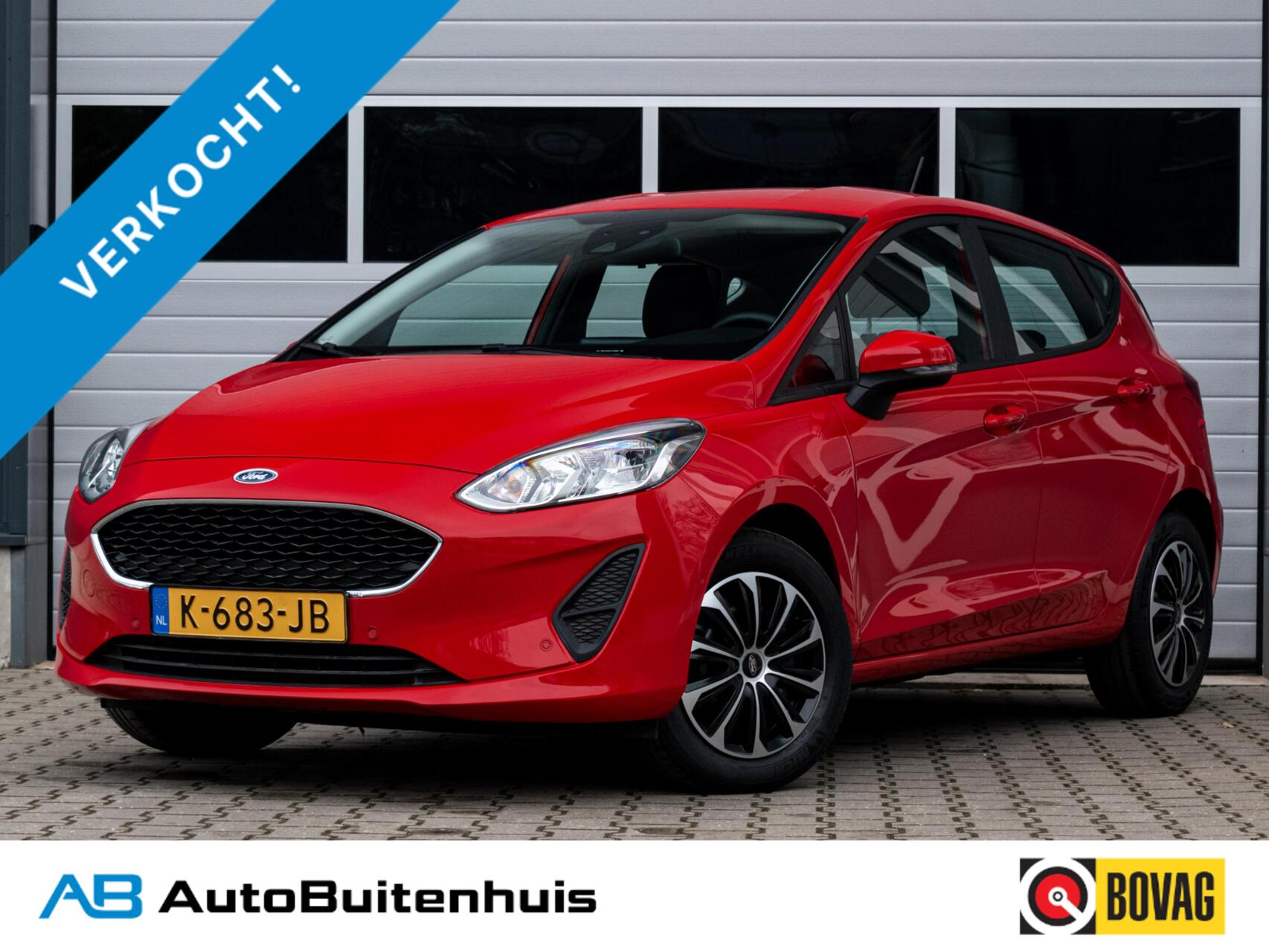 Ford Fiesta 1.0 EcoBoost Connected|1e Eigenaar|CARPLAY|CRUISE|PDC|DAB|LANE 2020 - voorkant
