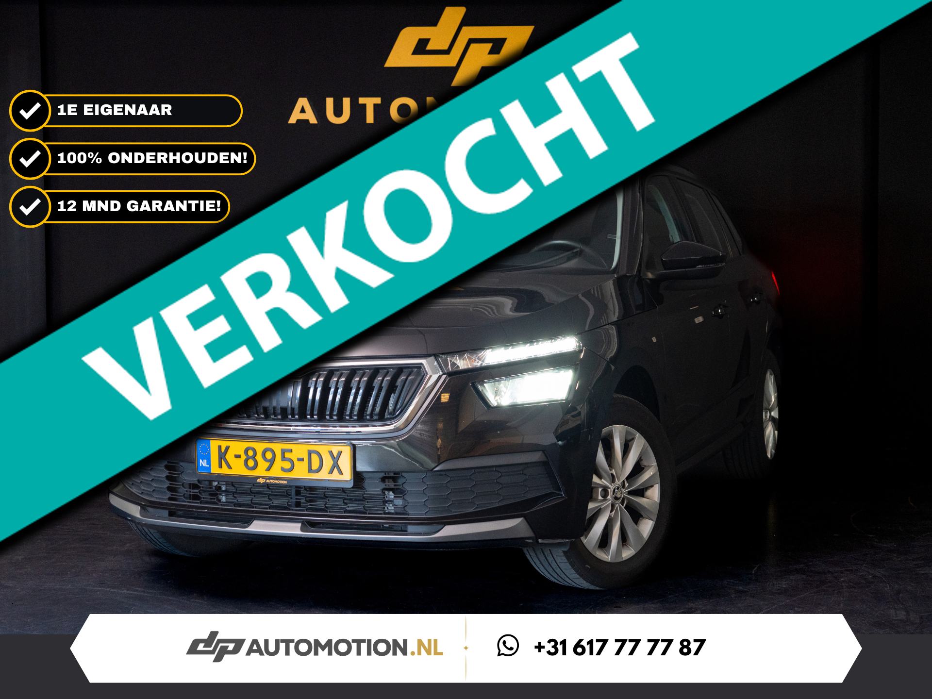 Skoda Kamiq 1.0 TSI Ambition | 1e Eig | Cruise | App/Android Carplay | Lane Assist | Trekhaak 2020 - voorkant