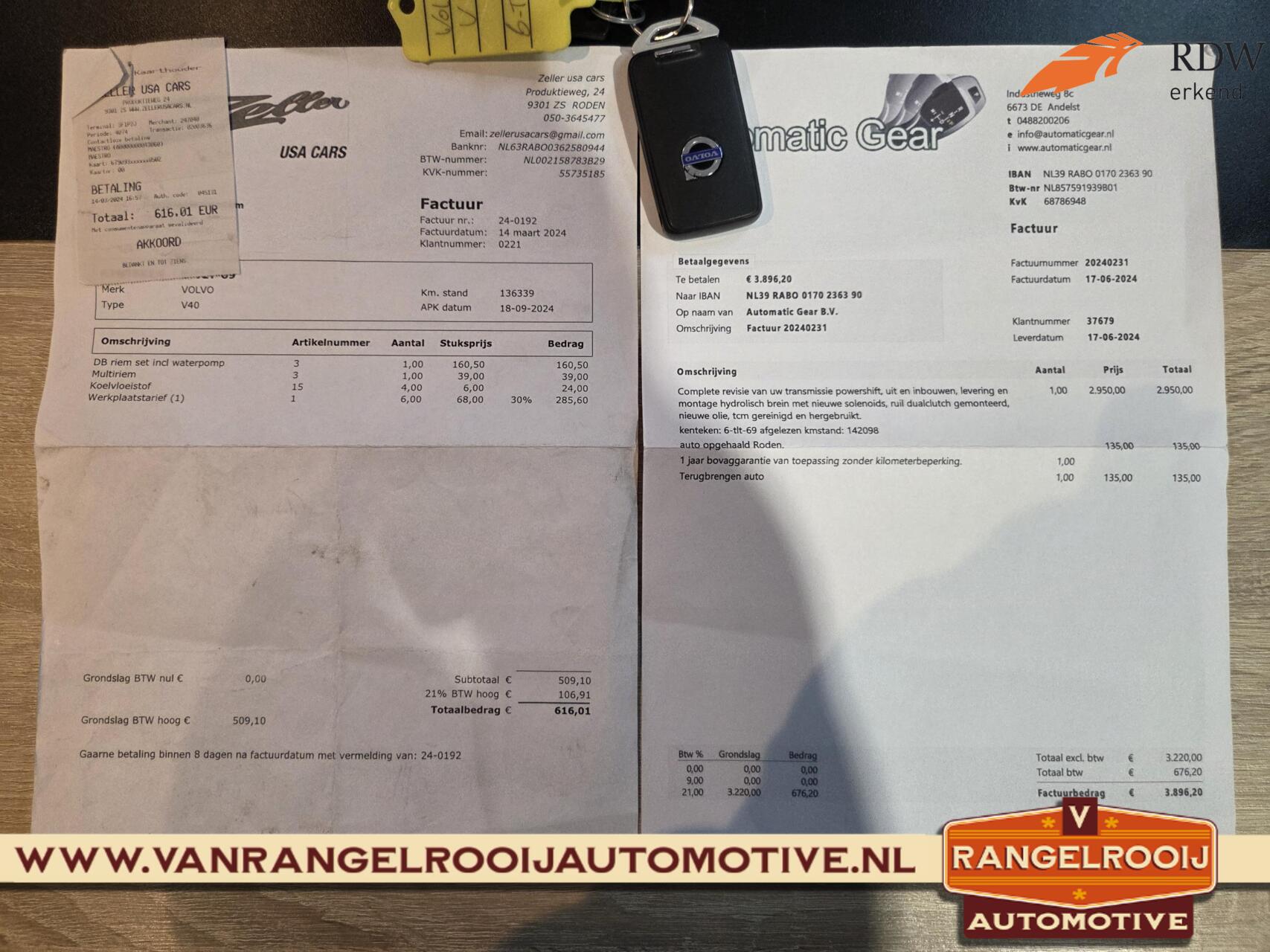 Foto van Volvo V40