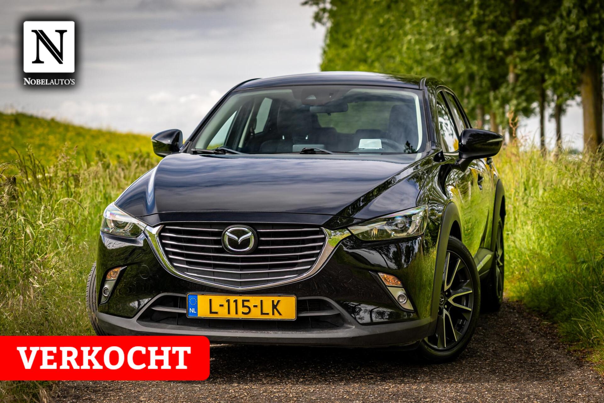 Mazda Mazda Cx-3 2.0 SkyActiv-G 120 GT-M |HUD|Keyless|Leder|Camera 2018 - voorkant