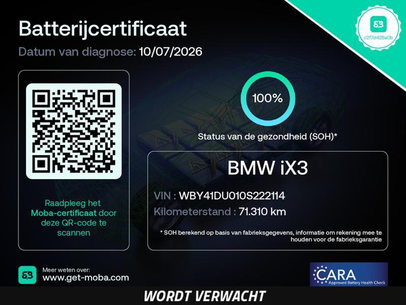 Foto van BMW Ix3