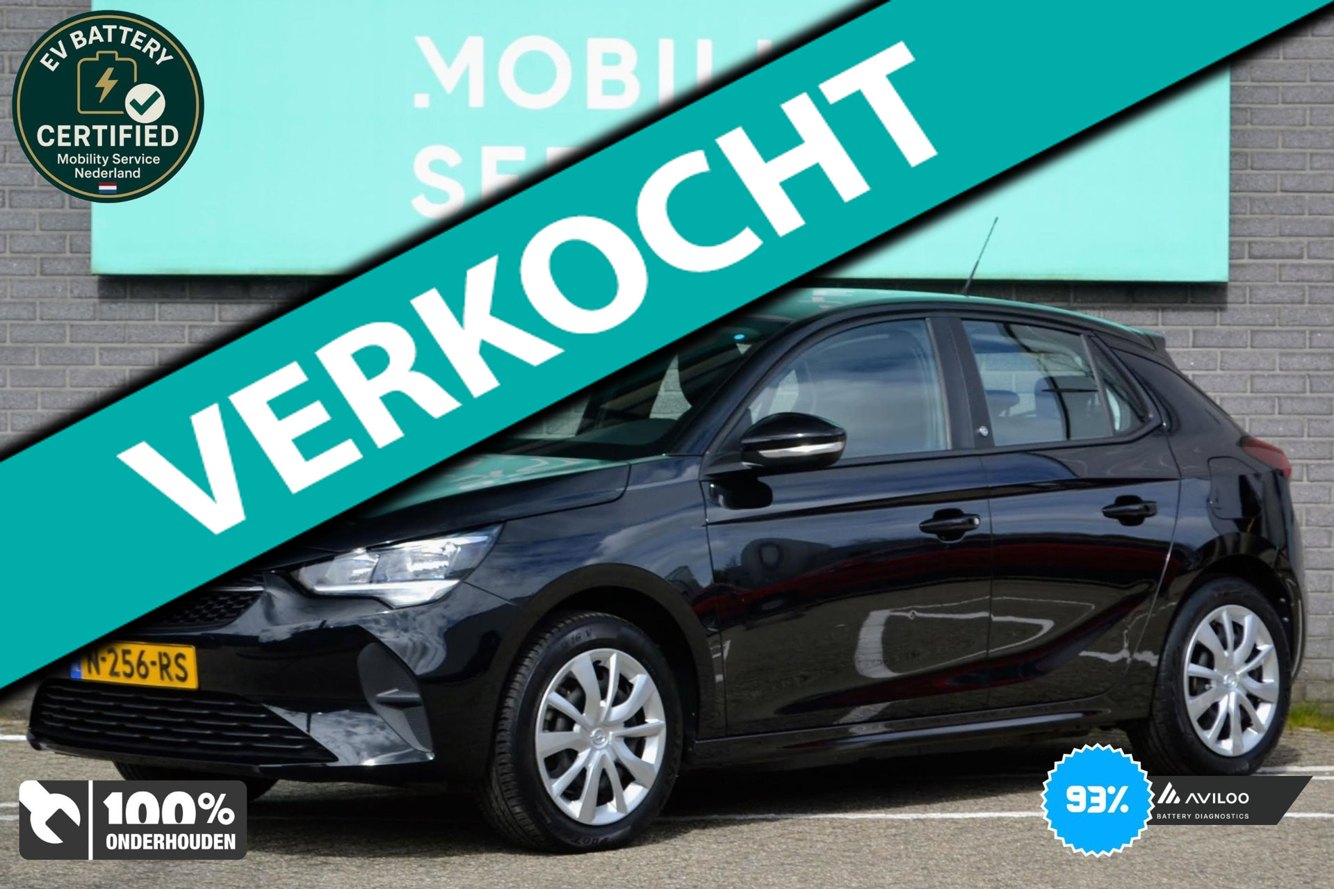Opel Corsa Edition 50 kWh SOH93% CarPlay W.pomp Clima 2021 - voorkant