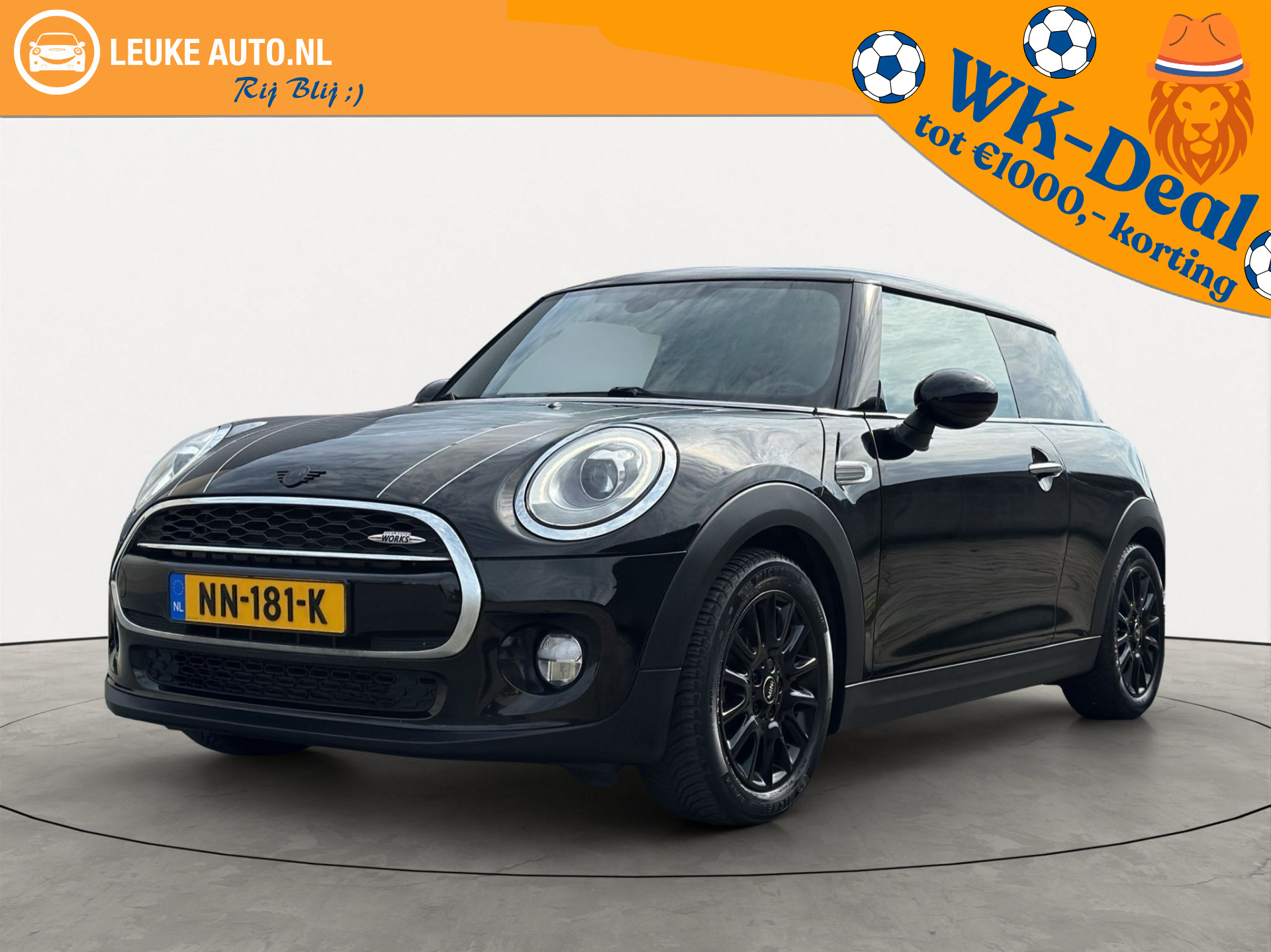 Mini Cooper 1.5 136PK John Cooper Works 2017 - voorkant