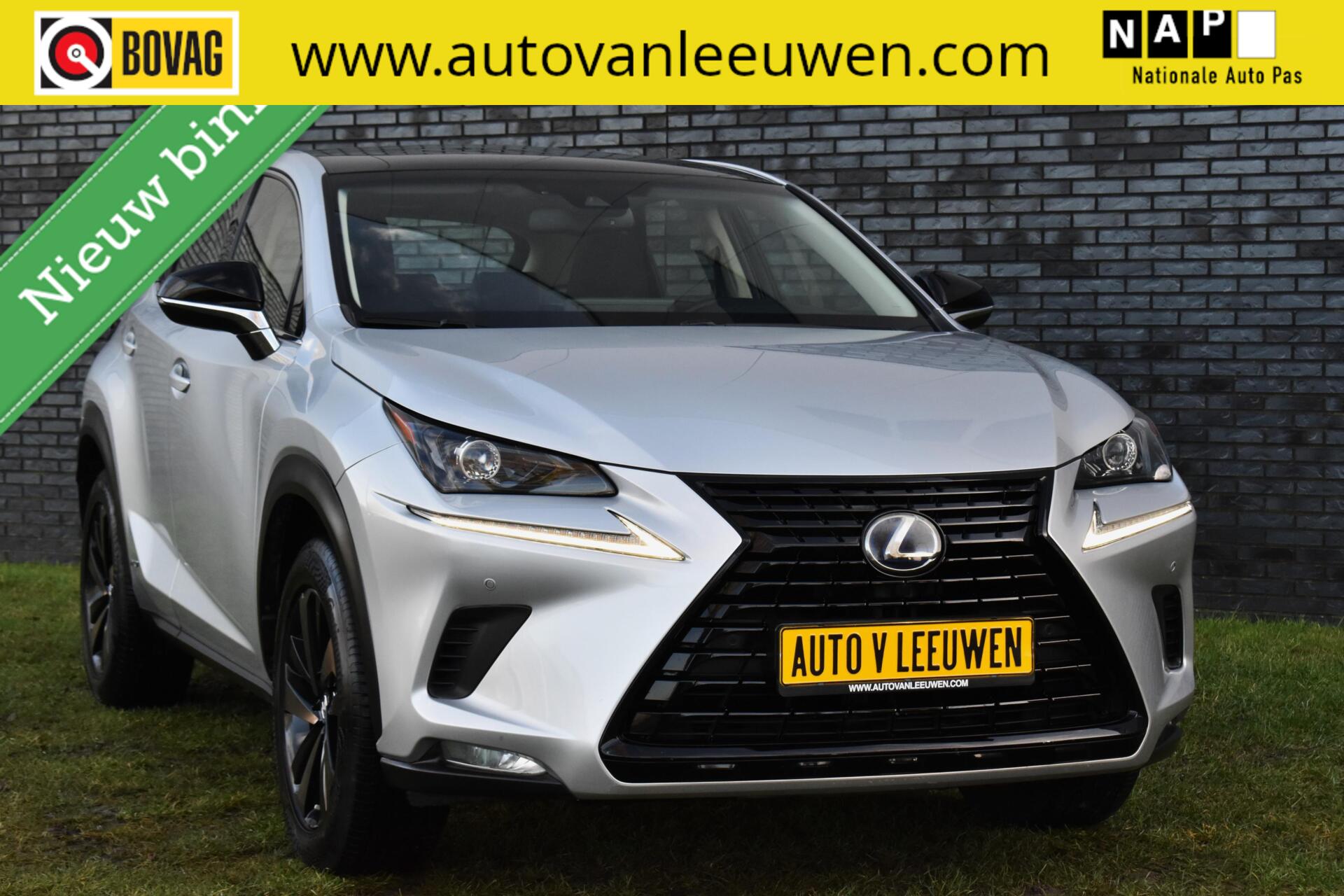 Lexus Lexus Nx300h 300h AWD Sport Line PANORAMADAK/MATRIX/LEDER/CAMERA/ETC.! 2019 - voorkant