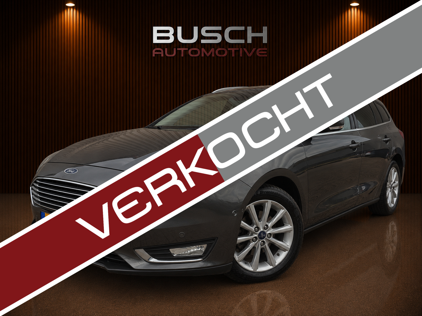 Ford Focus 1.0 Titanium | VAN 1e EIGENAAR | 2018 - voorkant