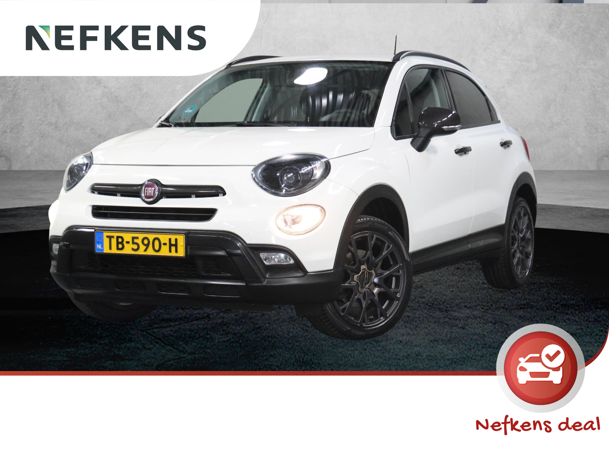 Fiat Fiat 500x 1.4 Turbo 140PK MultiAir S-Design Cross 2018 - voorkant