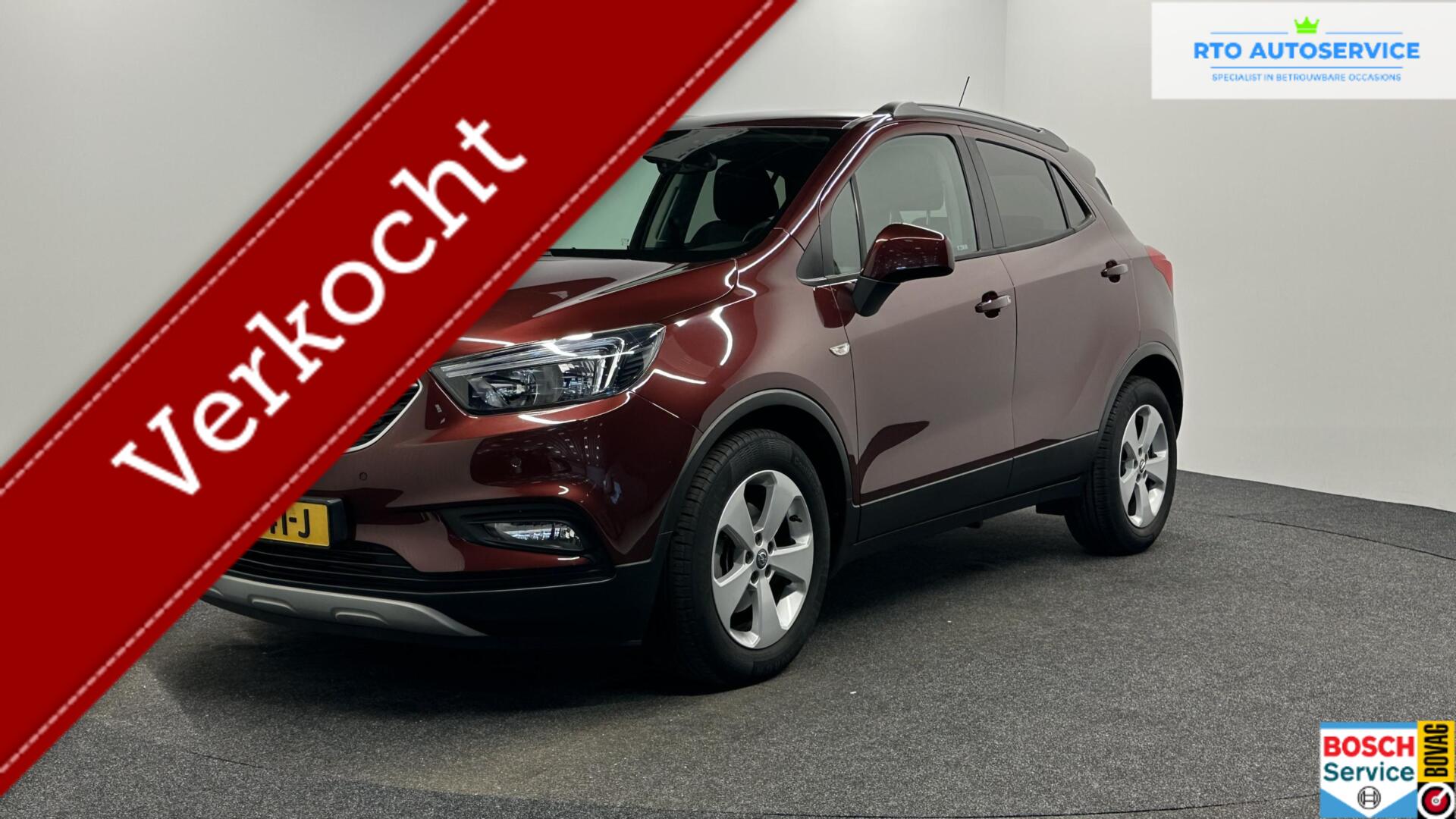 Opel Mokka X 1.4 Turbo Online Edition TREKHAAK CAMERA NAVI CRUISE 44000 KM. 2018 - voorkant