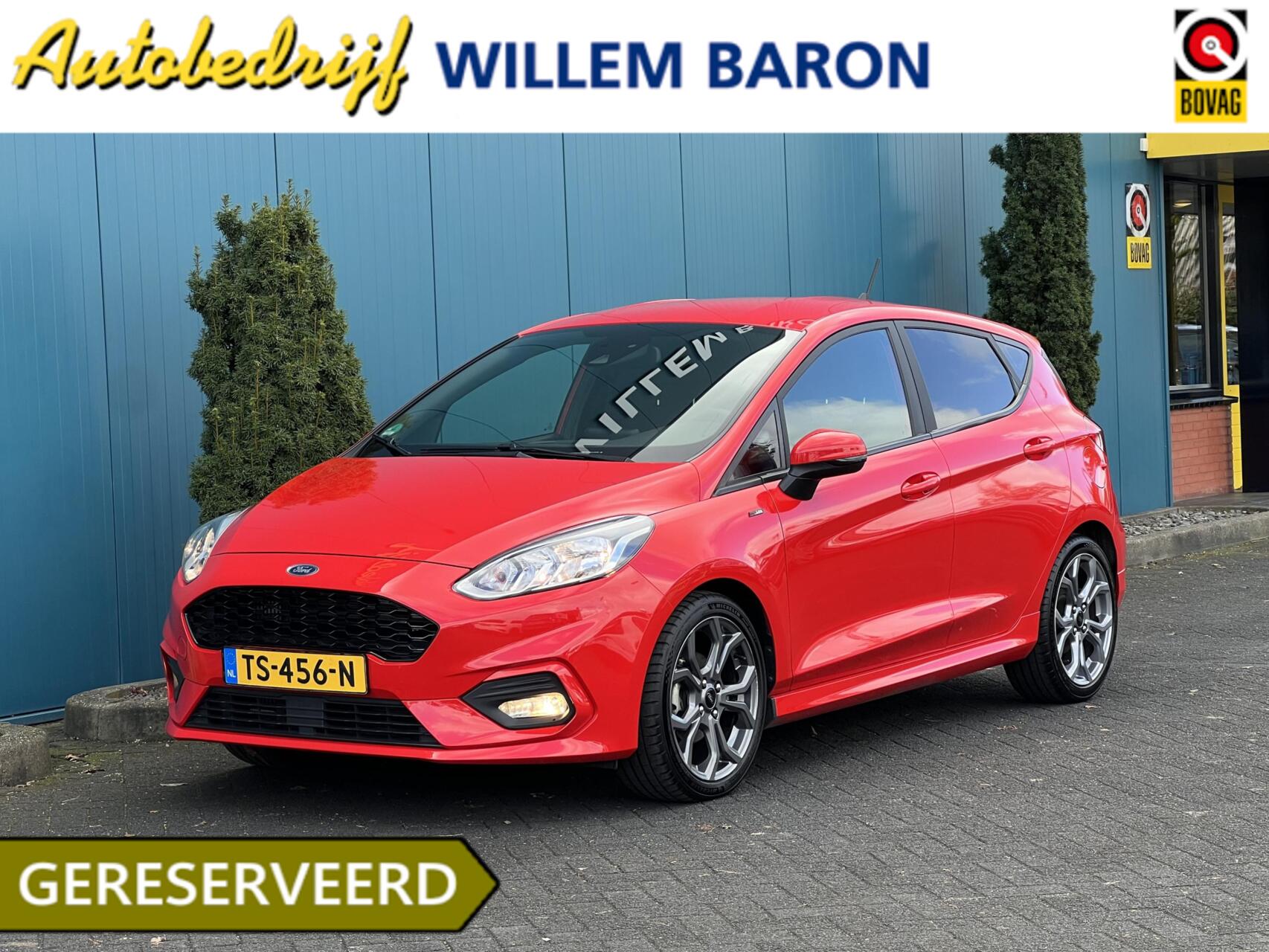Ford Fiesta 1.0 EcoBoost ST-Line *100PK*Red Edition*NAP*! 2018 - voorkant