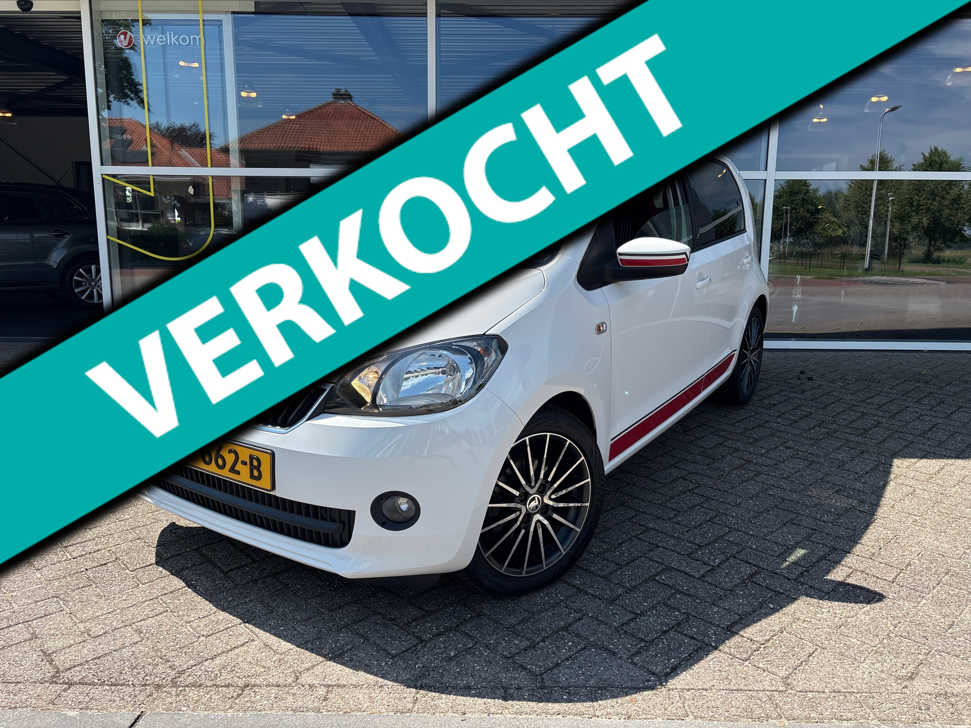 Skoda Citigo 1.0 Greentech Arctic Air | Parkeersensoren | Stoelverwarming | 2014 - voorkant