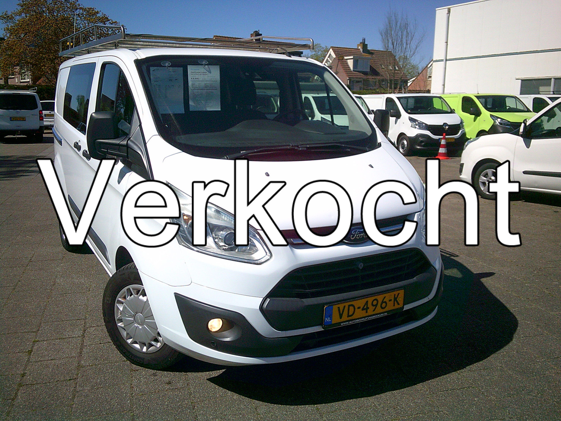 Ford Transit Custom 270 2.2 TDCI L1H1 Trend DC 2013 - voorkant