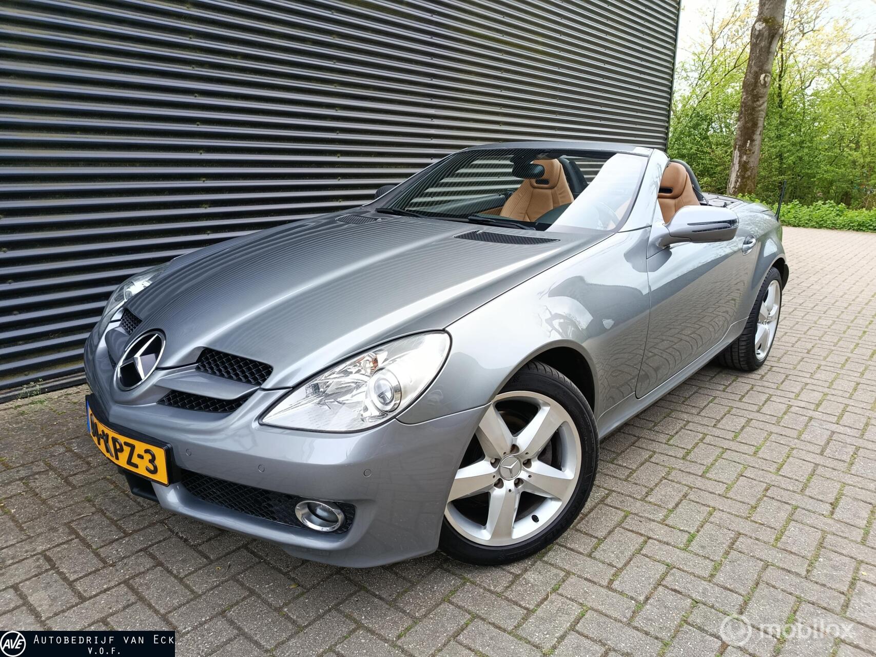 Mercedes-Benz SLK 200 Kompressor 200 K. Prestige Plus cabrio, Leer, Cruise, Navi 2010 - voorkant