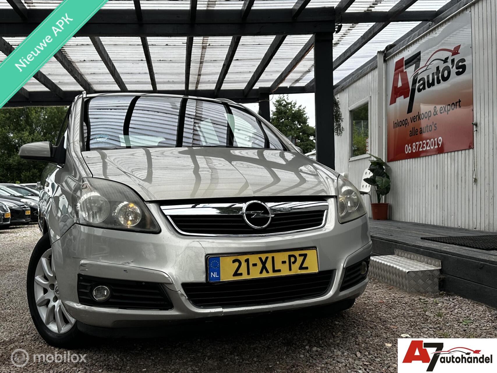 Opel Zafira 1.8 Executive Nieuwe APK 2007 - voorkant