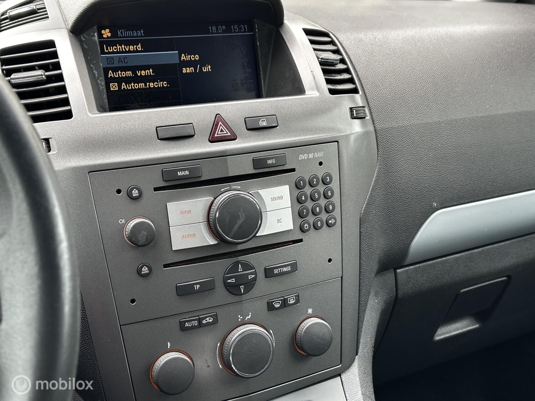 Foto van Opel Zafira