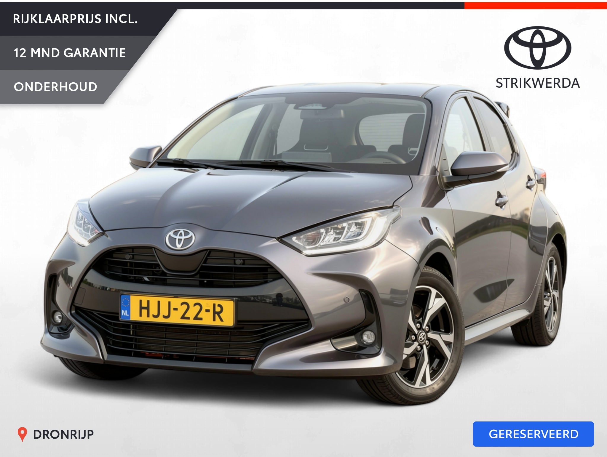 Toyota Yaris 1.5 Hybrid 115 Dynamic 2025 - voorkant