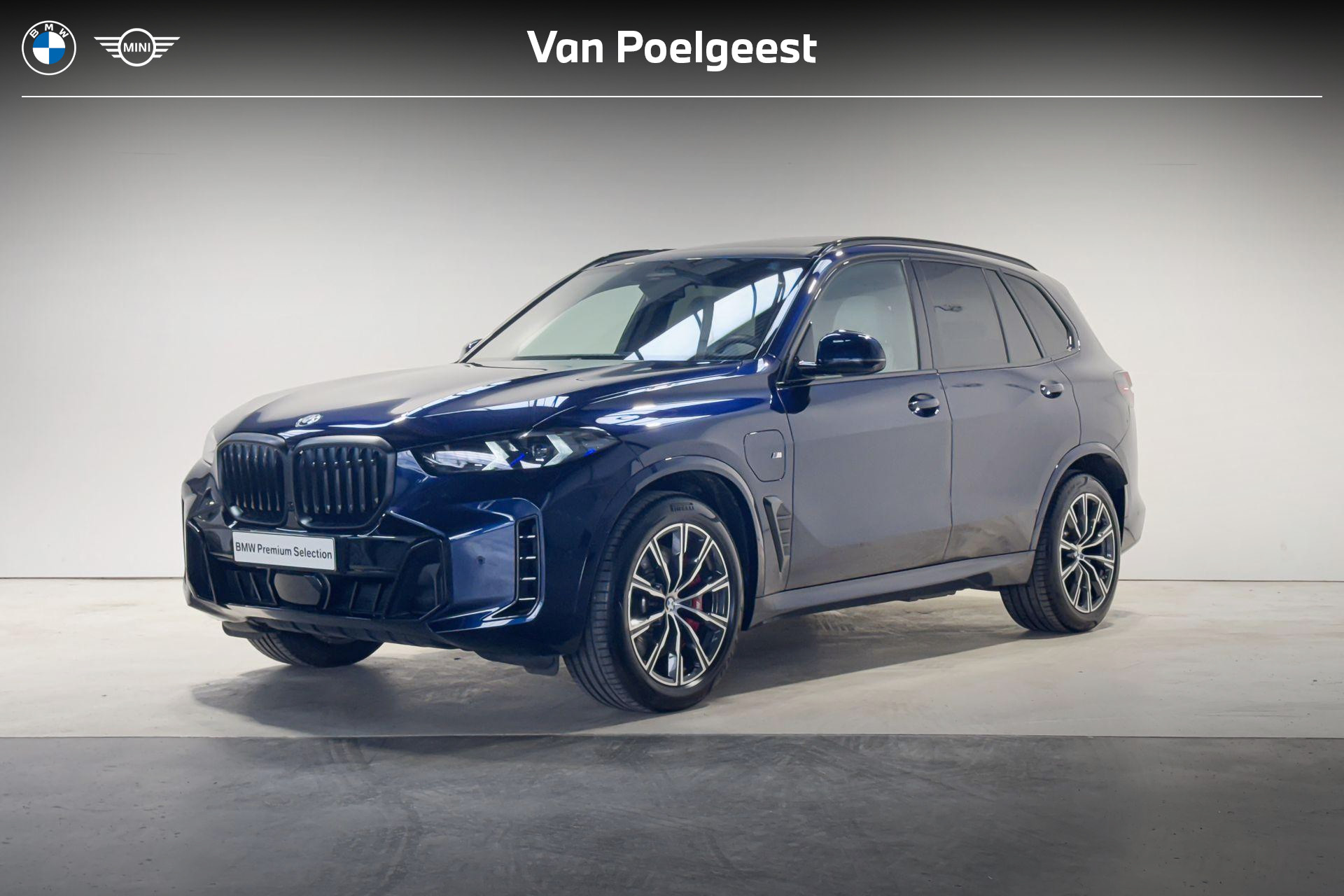 BMW X5 Xdrive50e xDrive50e Innovation Pack M Sportpakket Pro 2025 - voorkant