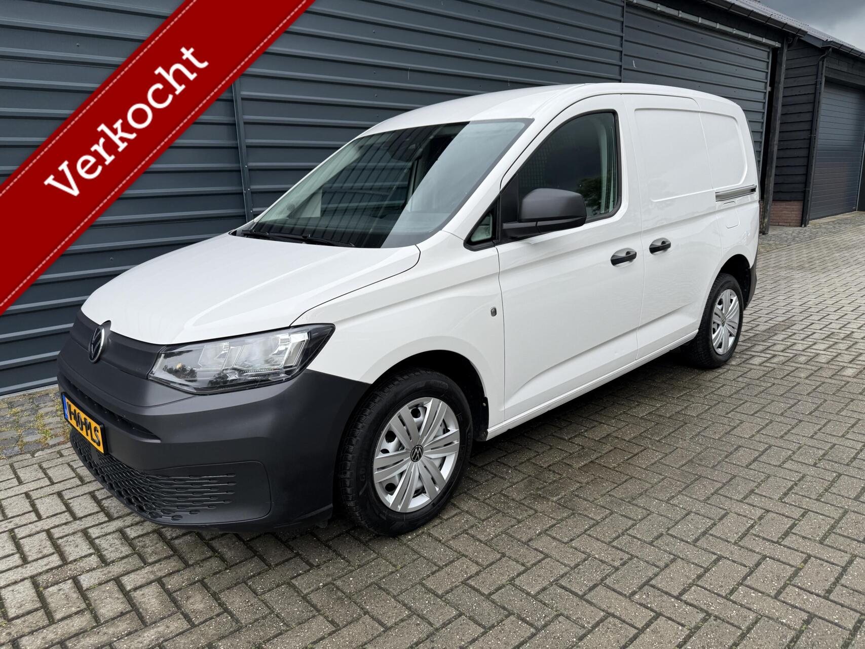 Volkswagen Caddy 1.5 TSI Benzine 2X Schuifdeur Airco Bpm vrij 2021 - voorkant