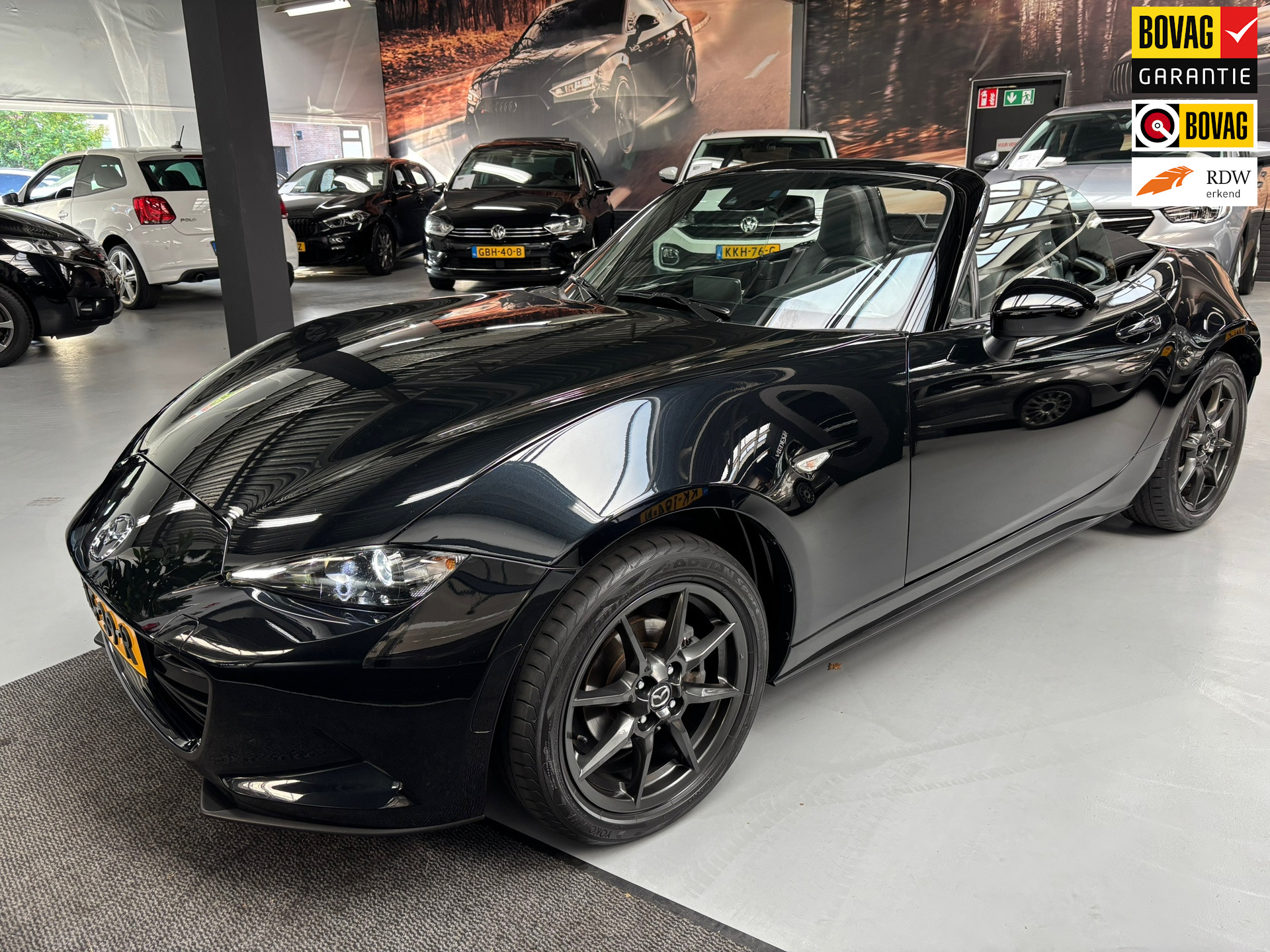 Mazda Mazda Mx-5 1.5 SkyActiv-G 131 GT-M /Leder/Bose/Stoelverwarming 2016 - voorkant