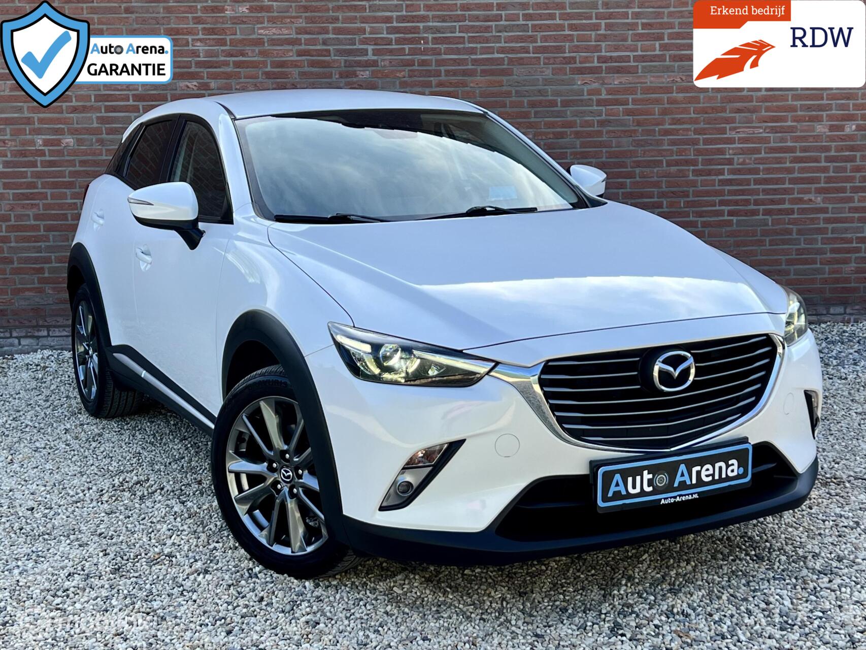 Mazda Mazda Cx-3 2.0 SkyActiv-G 120 TS+ | Stoelverw. | Camera | HUD | Leer / Alcantara | Memory seats 2017 - voorkant