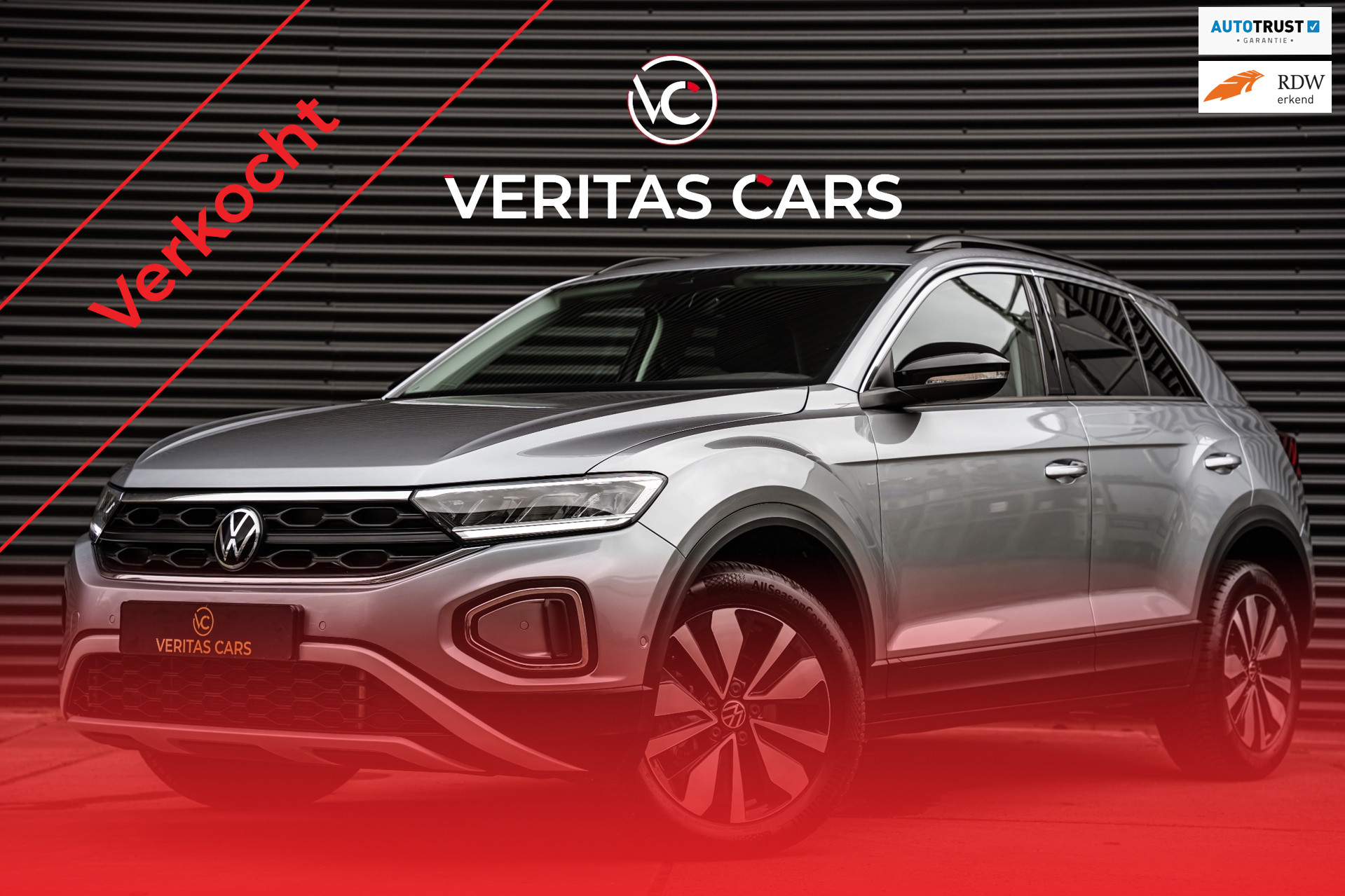 Volkswagen T-roc 1.5 TSI Goal Edition 150PK|BTW|ACC|Camera|Lane Assist|Led|CarPlay|Trekhaak e.o. 2025 - voorkant