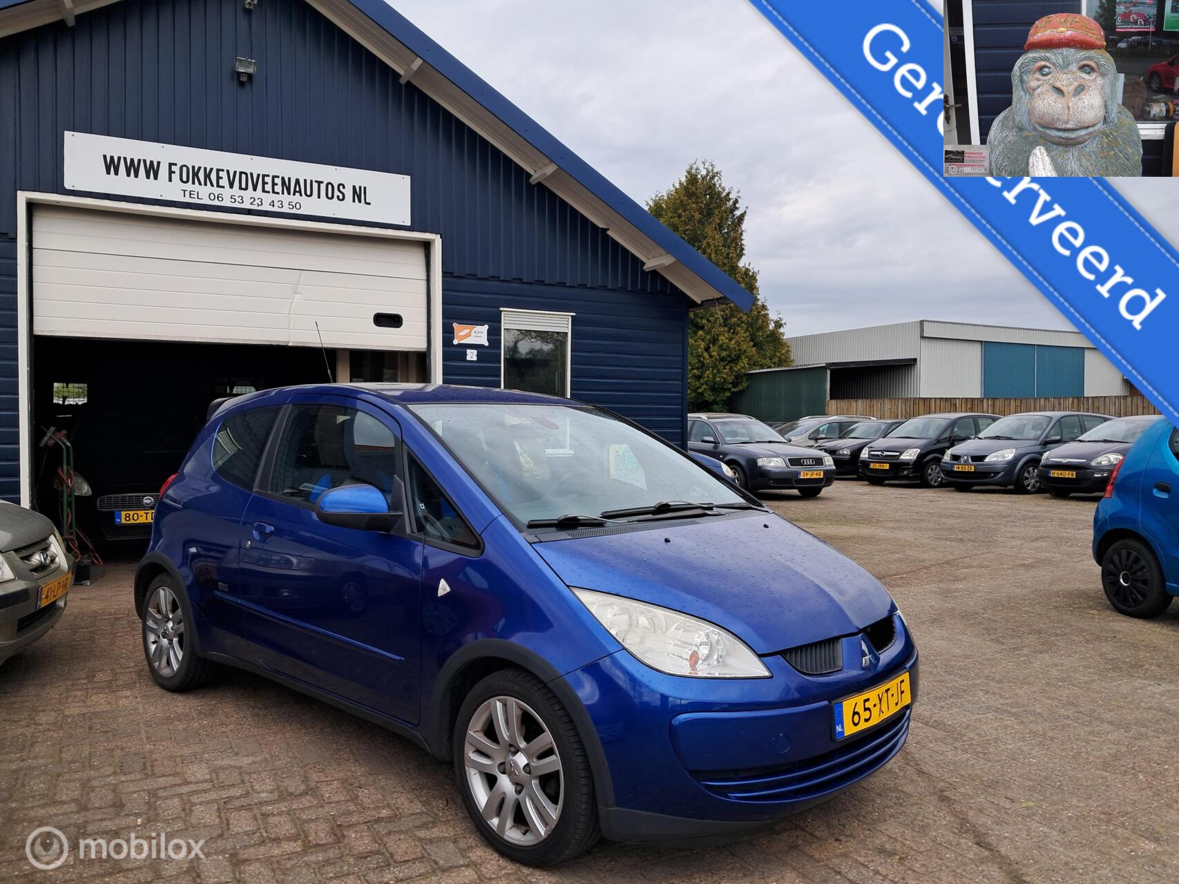Mitsubishi Colt 1.5 Instyle Garantie, alle inruil mogelijk 2007 - voorkant