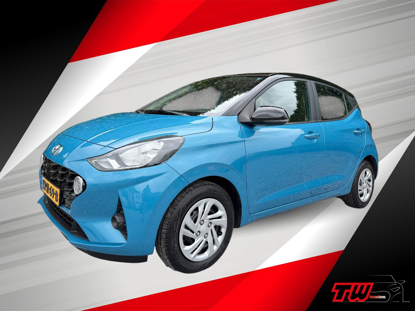 Hyundai I10 1.0 Comfort 5-zits |NWE APK|CARPLAY|AIRCO|CRUISE 2021 - voorkant