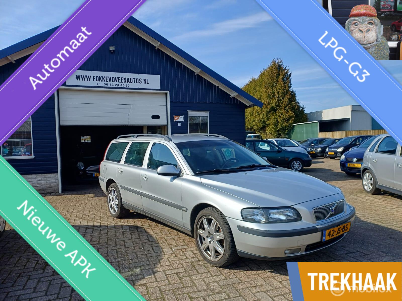 Volvo V70 2.4 Bi-Fuel Comfortline LPG G3 Alle inruil mogelijk 2002 - voorkant