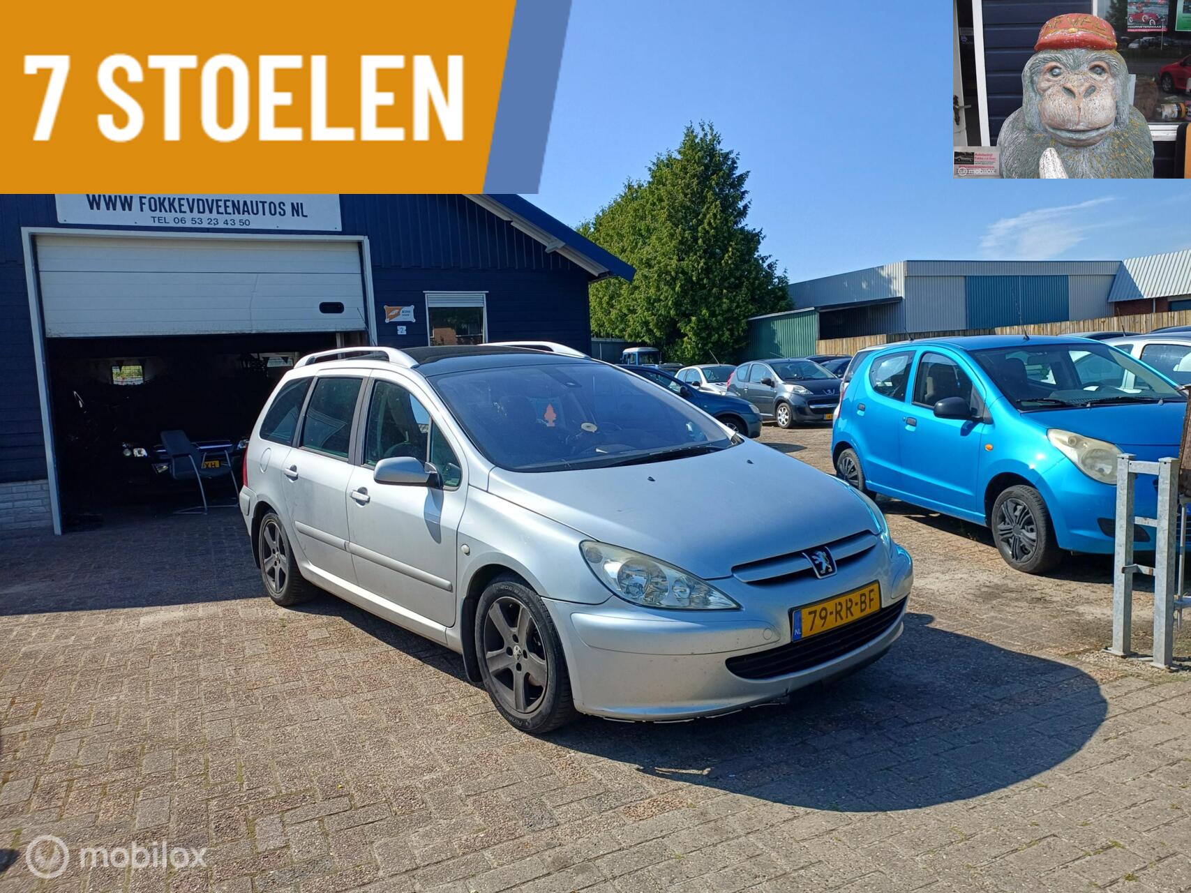 Peugeot 307 2.0 16V  7 Persoons Garantie, alle inruil 2005 - voorkant