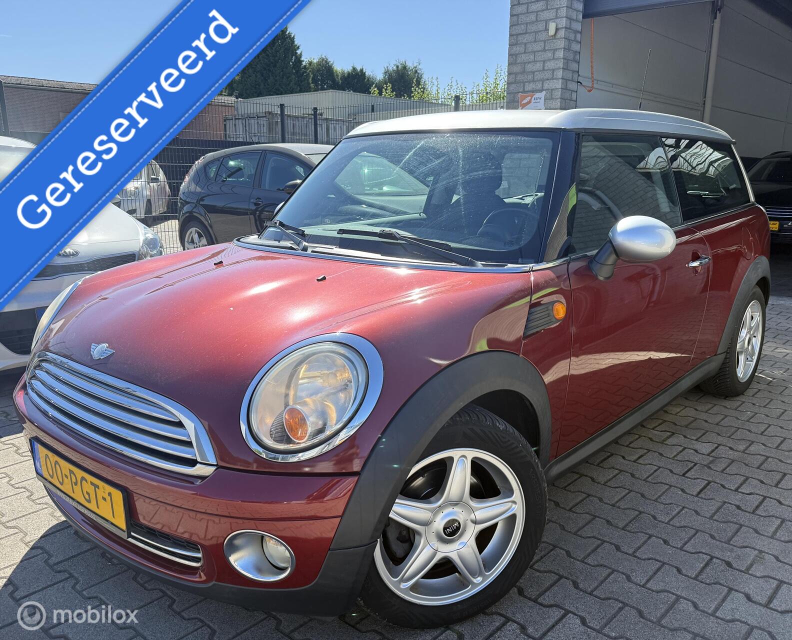 Mini Mini Cooper Clubman 1.6 Cooper/ Airco / 2De Eigenaar / N.A.P 2008 - voorkant
