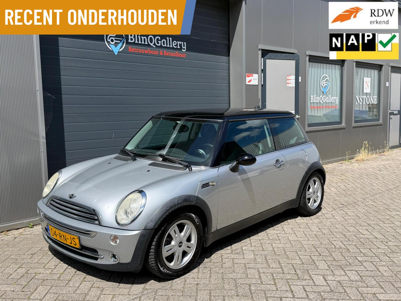 Mini Mini Cooper 1.6 Cooper Pepper|Airco|Cruise|Elektr.ramen| 2005 - voorkant