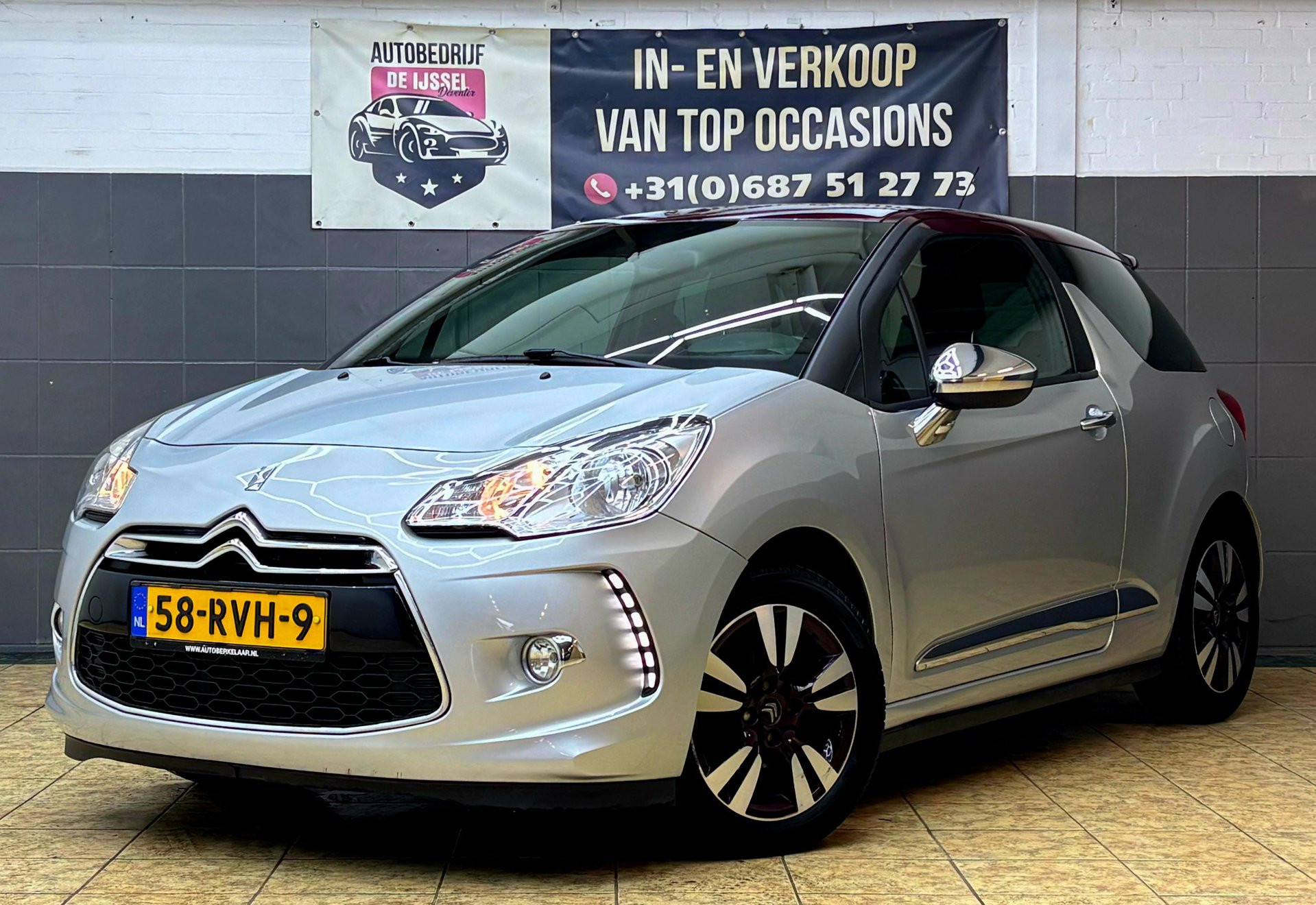 Citroen Ds3 1.6 VTi So Chic/1STE EIGNAAR/TOP STAAT 2011 - voorkant