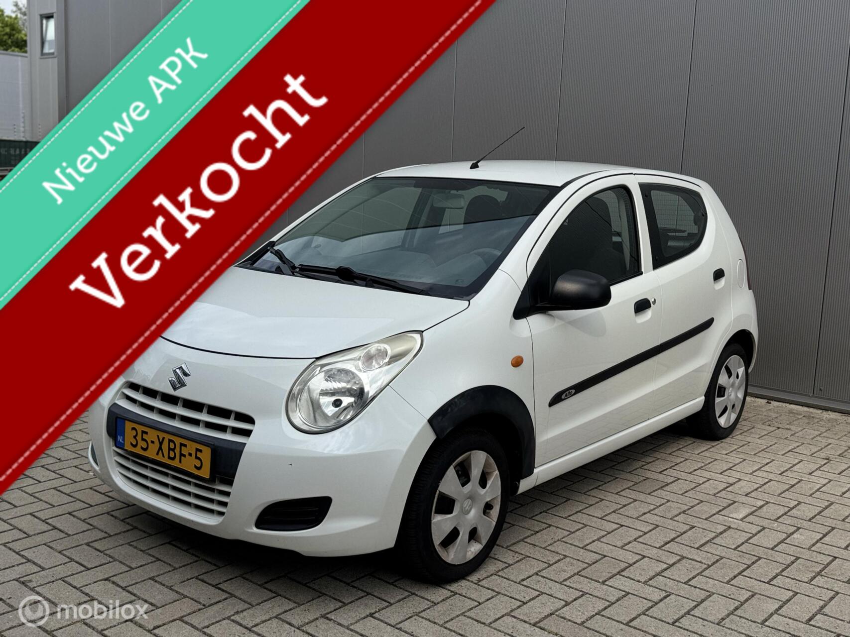 Suzuki Alto 1.0 Comfort Plus, Airco, Elektr ramen, APK, NAP. 2012 - voorkant