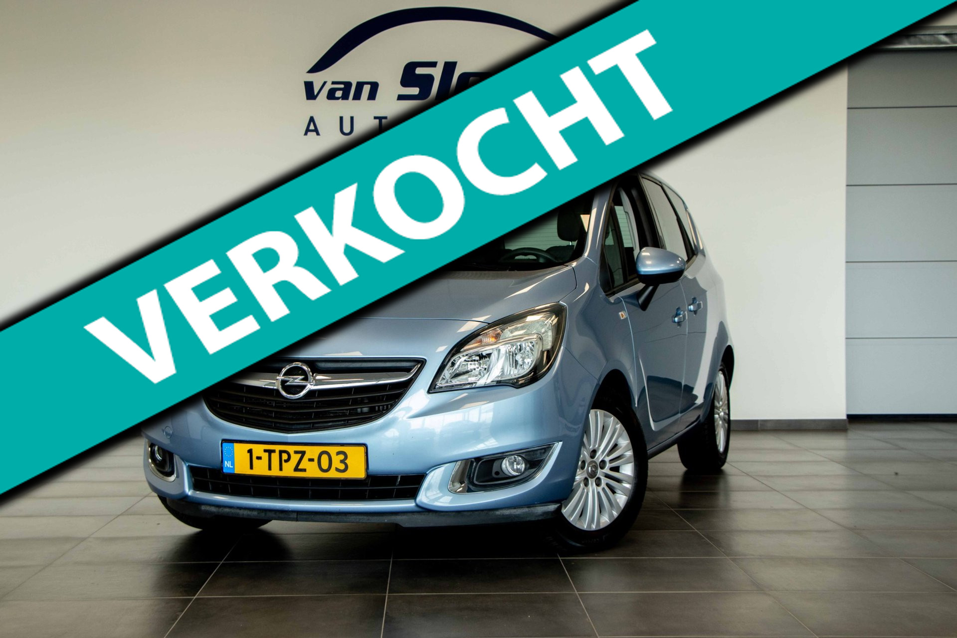 Opel Meriva 1.4 Turbo Design Edition |Navi|CruiseControl|Trekhaak|PanoramaDak|EersteEigenaar 2014 - voorkant
