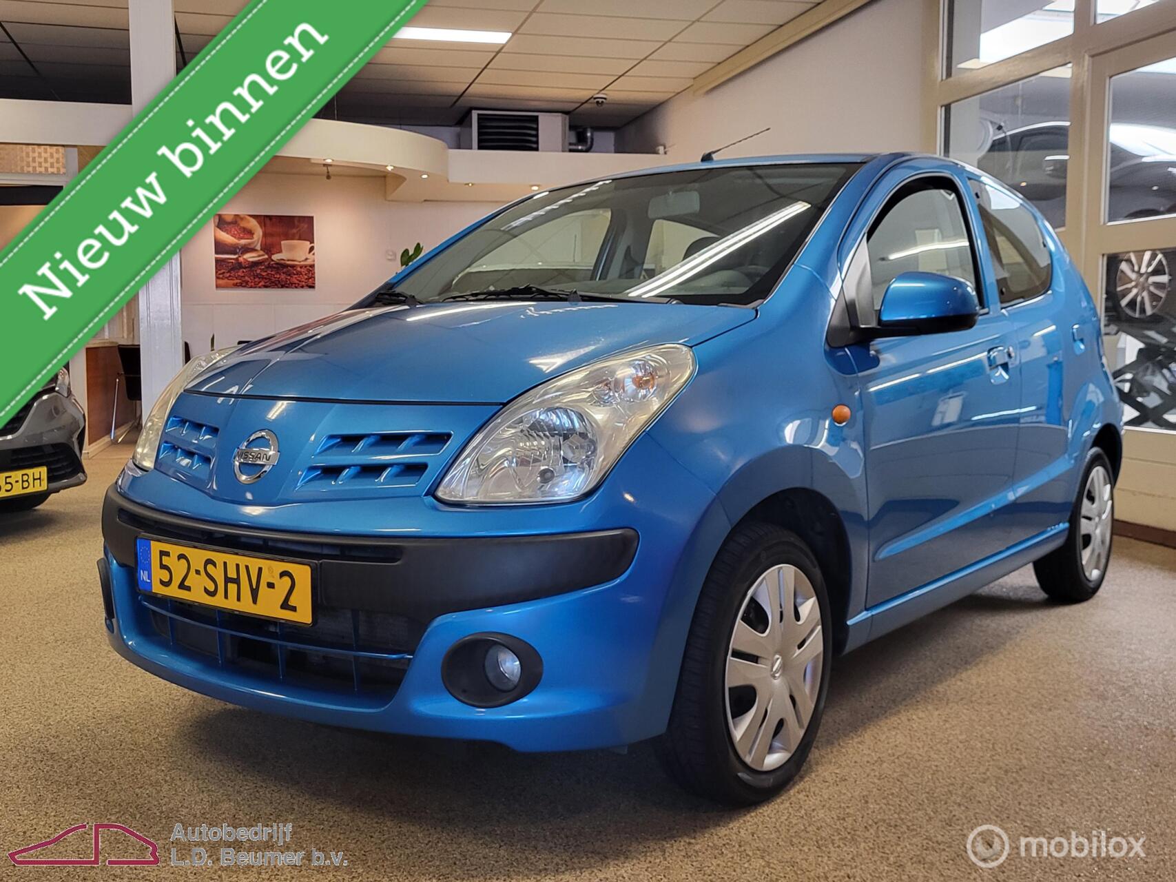 Nissan Nissan Pixo 1.0 Acenta Airco *NL, 56.595 NAP km, RIJKLAARPRIJS!* 2011 - voorkant