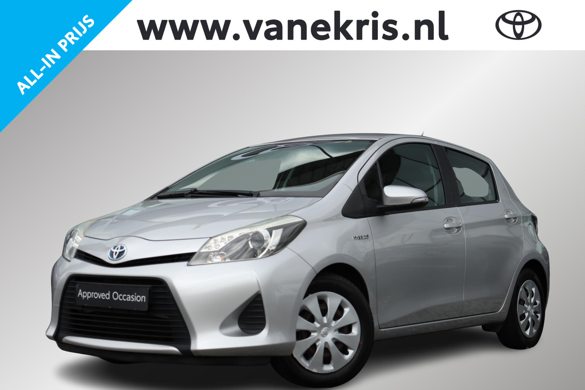 Toyota Toyota Yaris Hybrid 1.5 Hybrid Aspiration, 2013 - voorkant