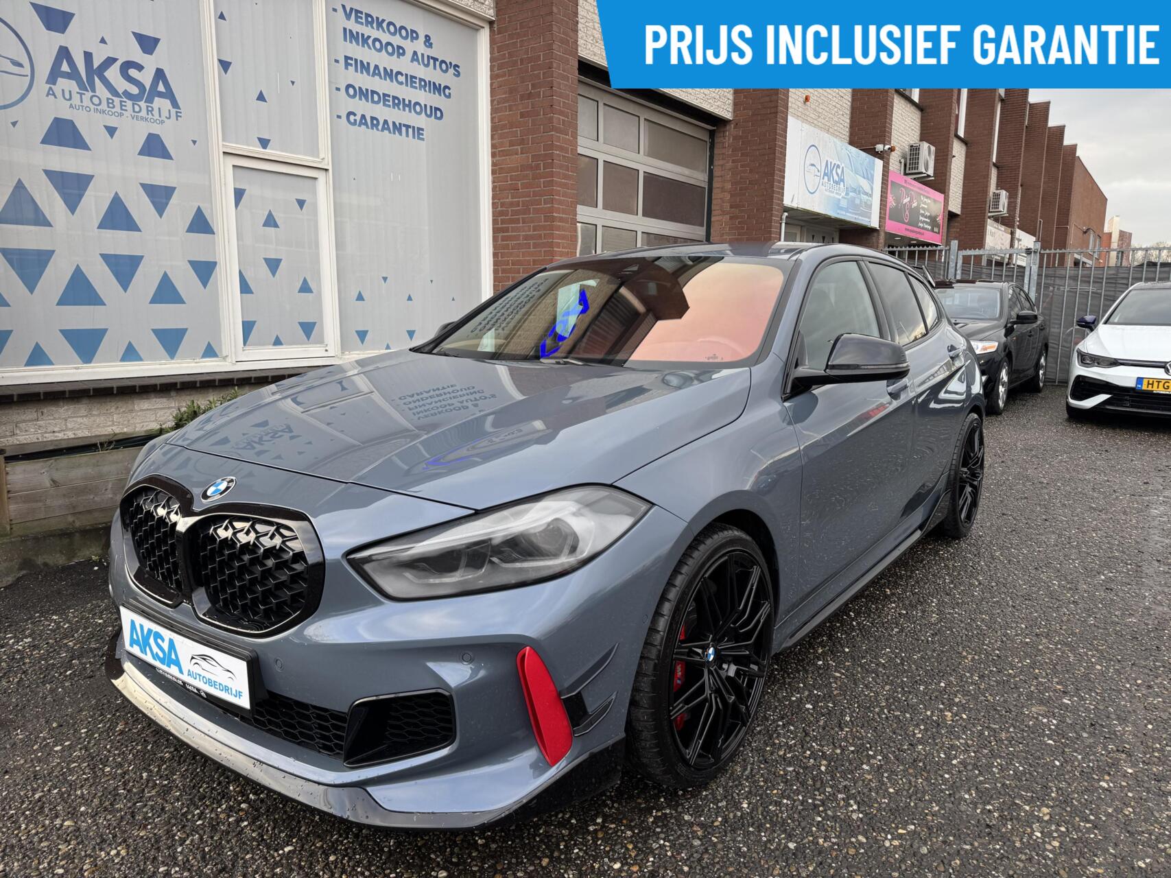 BMW 128ti 128ti 265pk High Executive Aut M Sportstoelen Head-UpCamera 2021 - voorkant