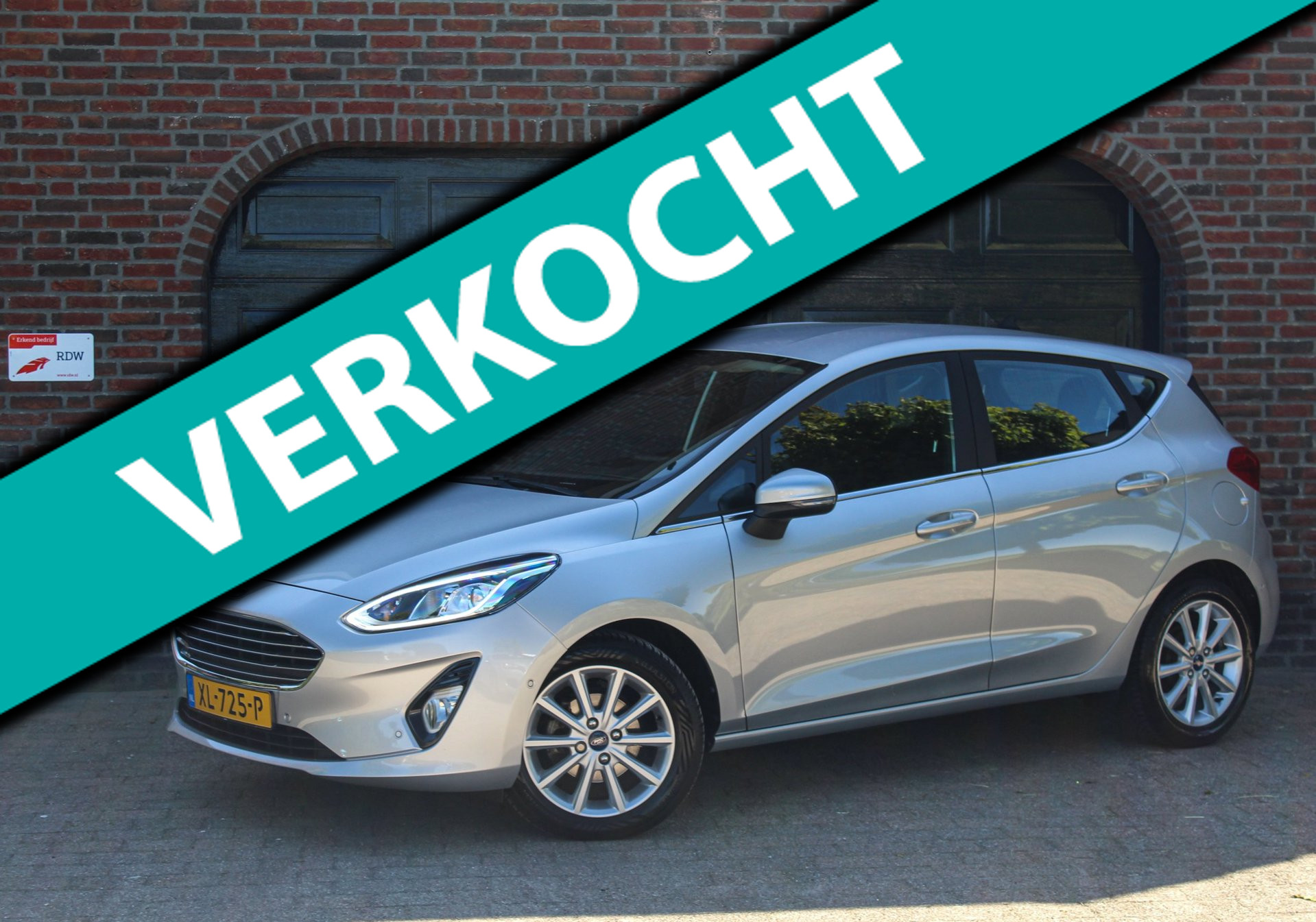 Ford Fiesta 1.0 EcoBoost Titanium 2019 - voorkant