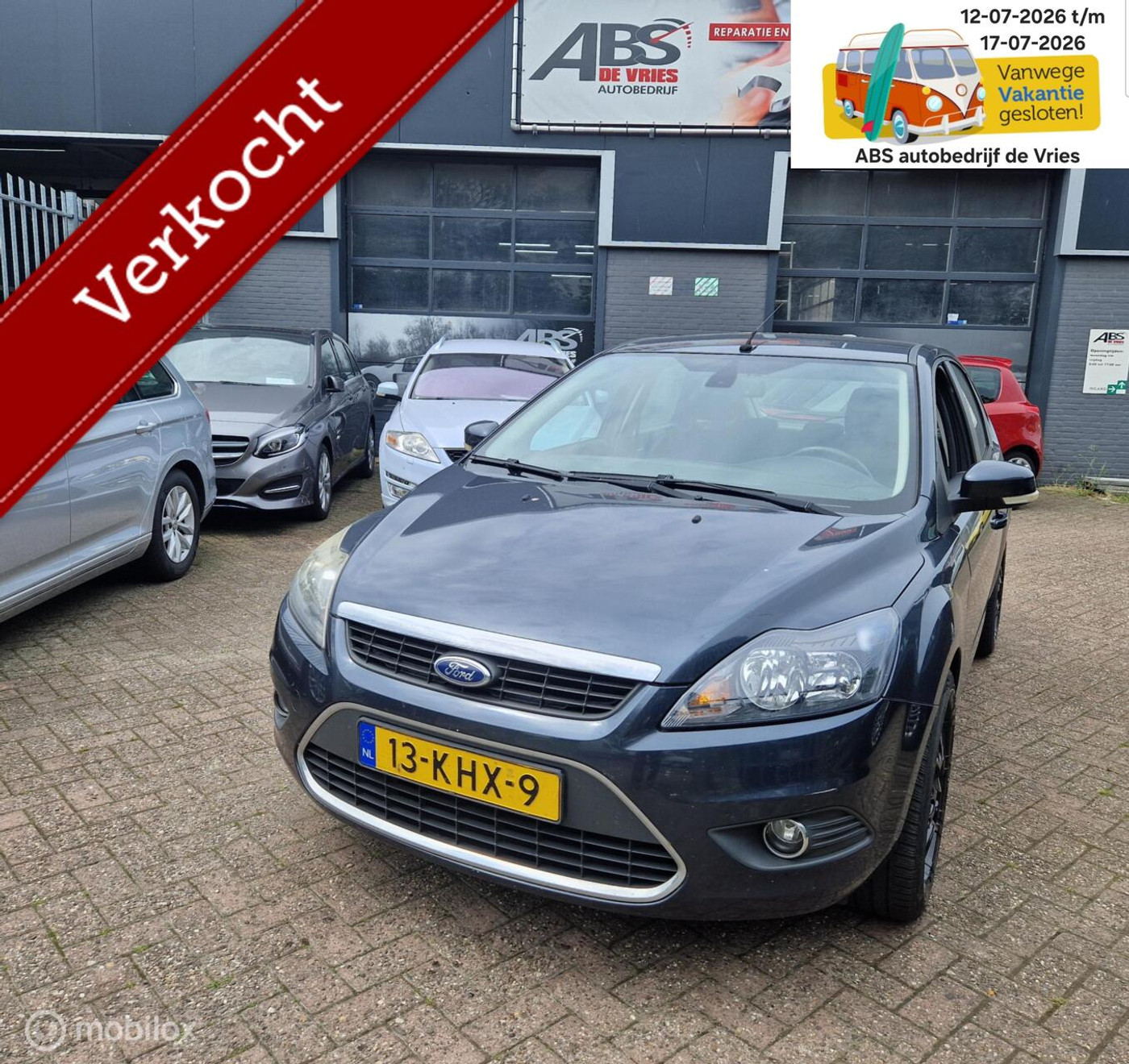 Ford Focus 1.8 Limited Flexi Fuel AIRCO CR CONTROL 2009 - voorkant