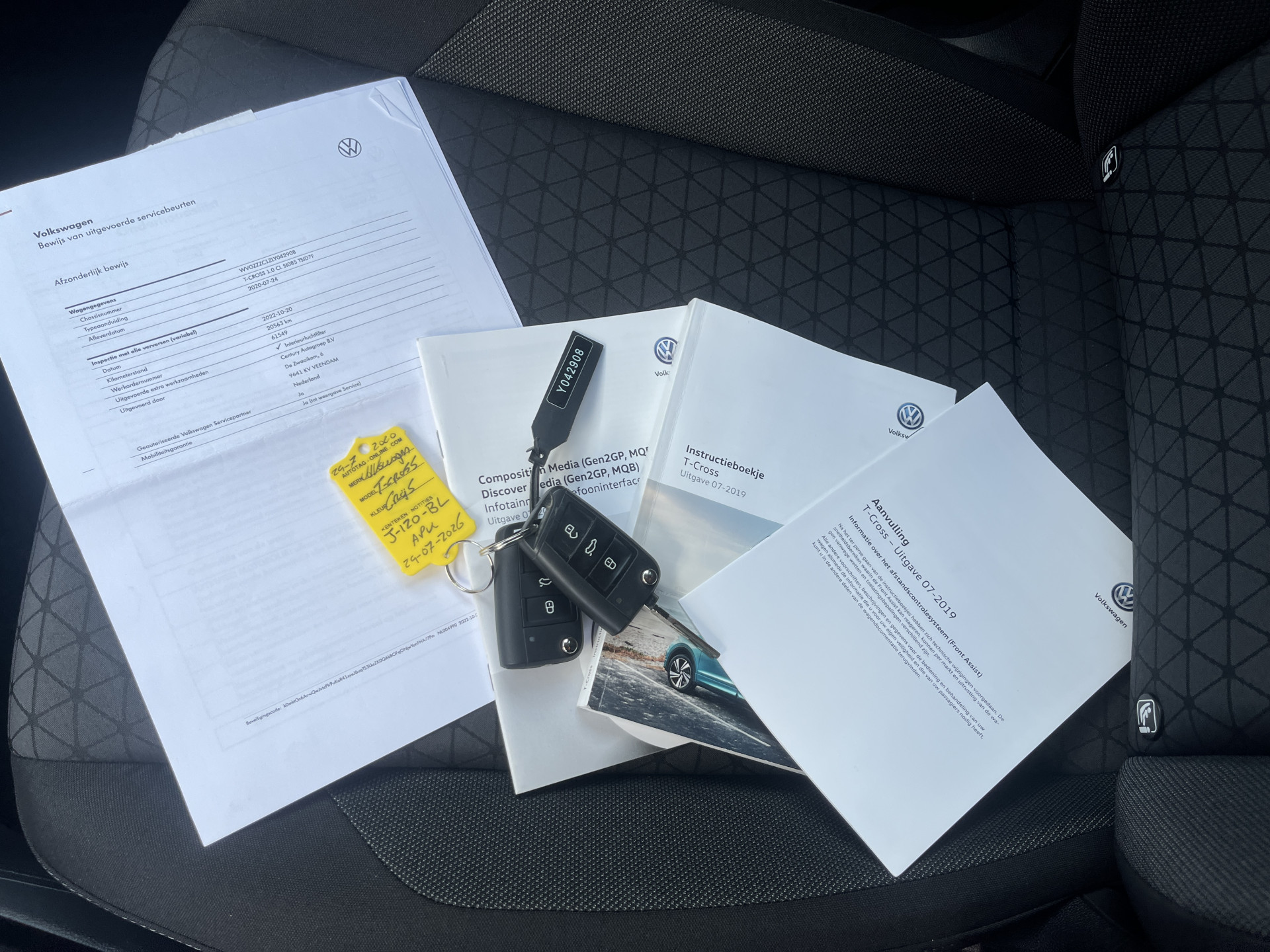 Foto van Volkswagen T-cross