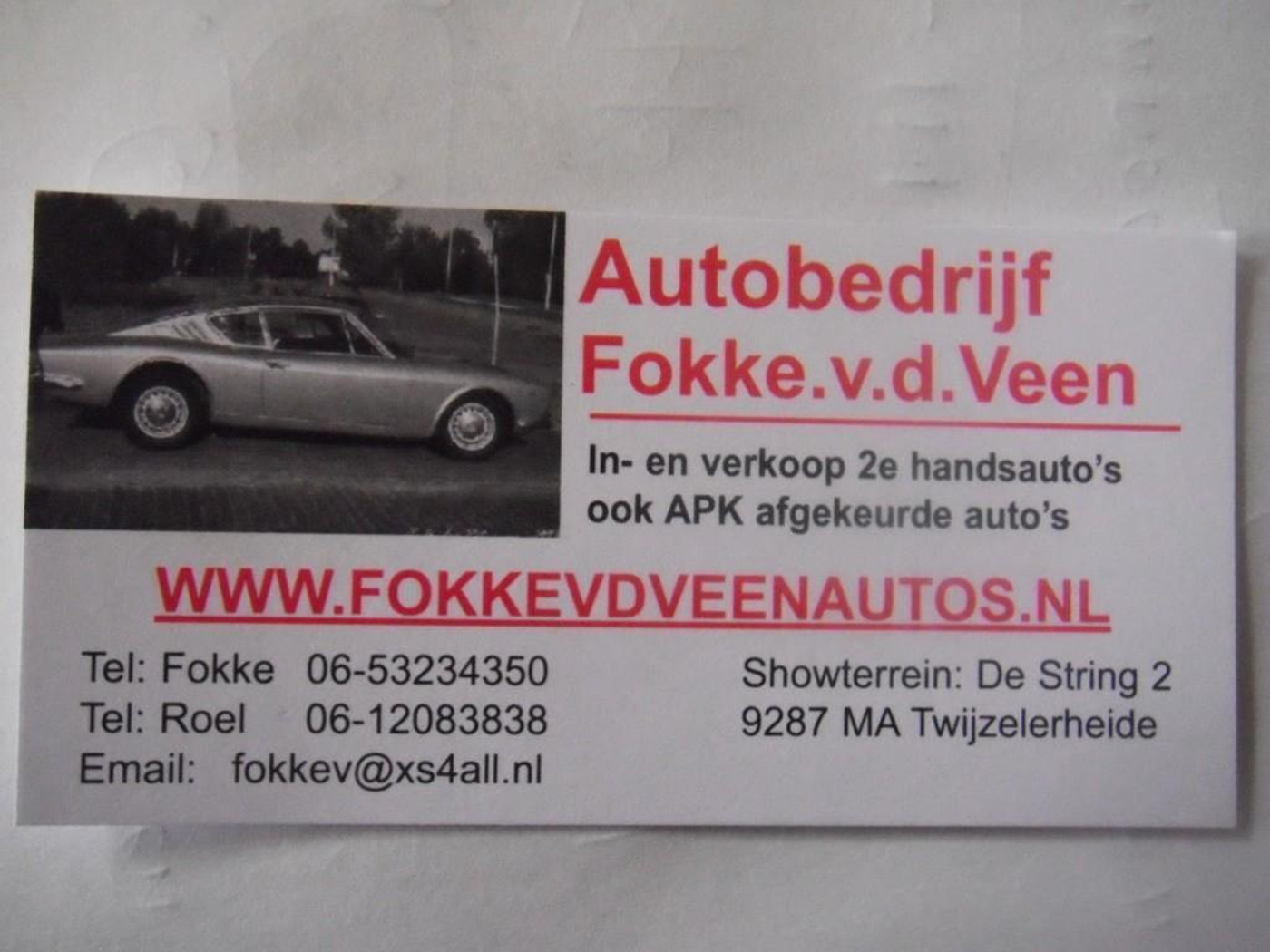 Foto van Volkswagen New Beetle