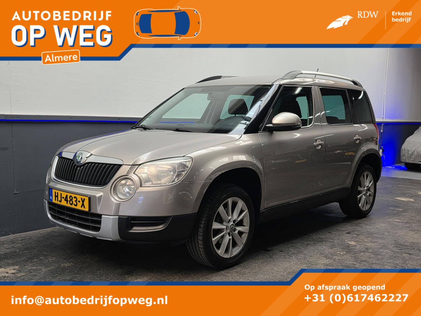Skoda Yeti 1.4 TSI Greentech Comfort 2012 - voorkant
