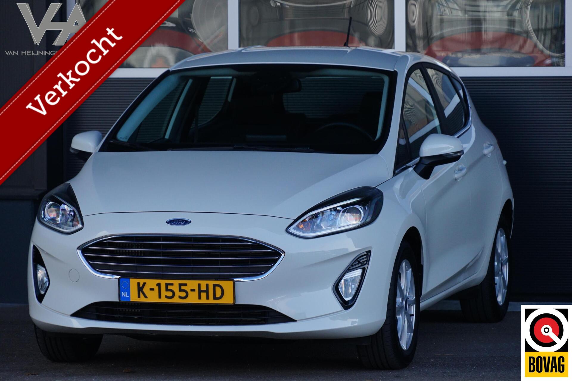 Ford Fiesta 1.0 EcoBoost Titanium, NL, CarPlay, clima, cruise 2020 - voorkant